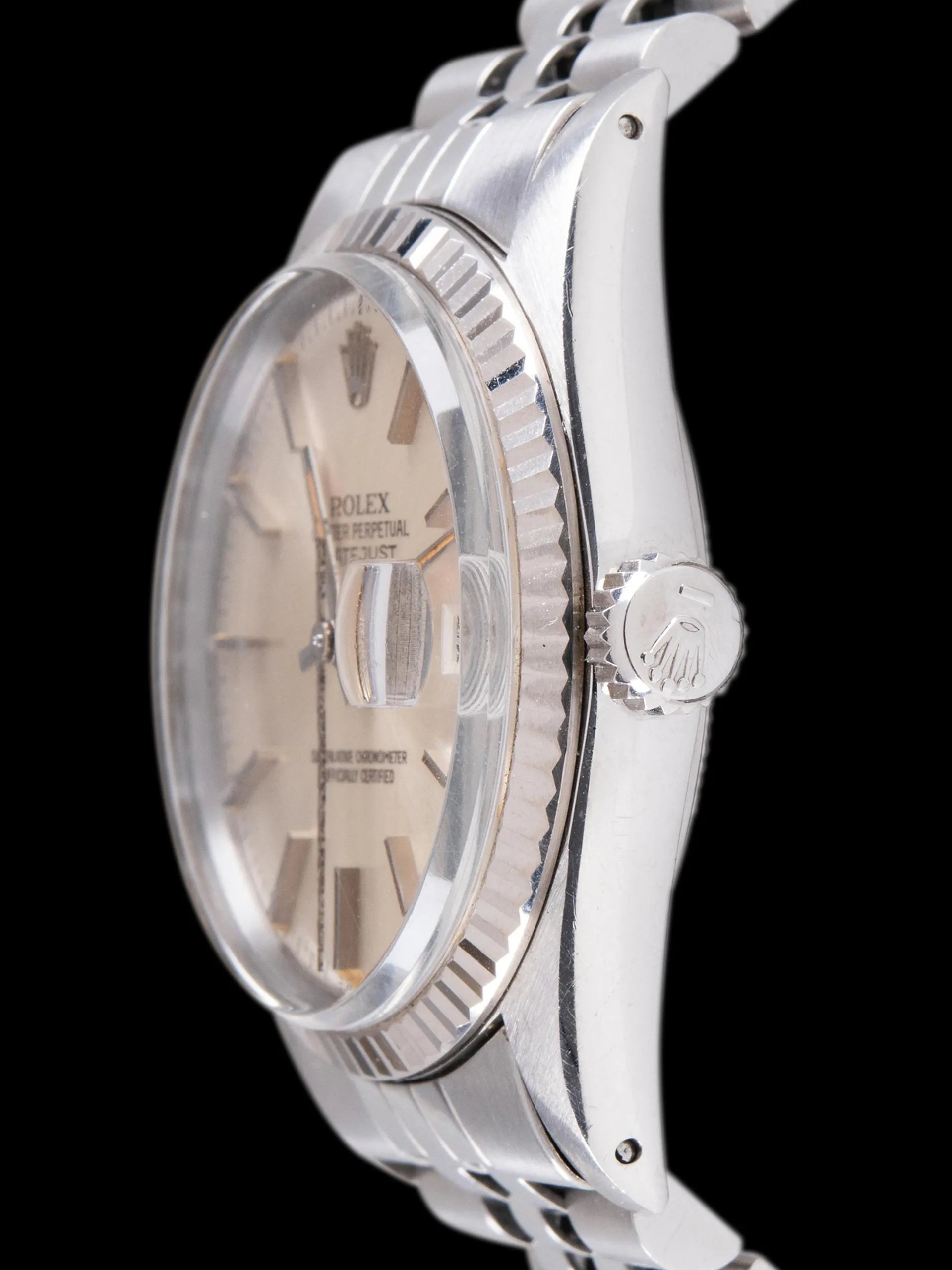 1984 Rolex Datejust (Ref. 16014) Silver Dial W/ Vivid Patina