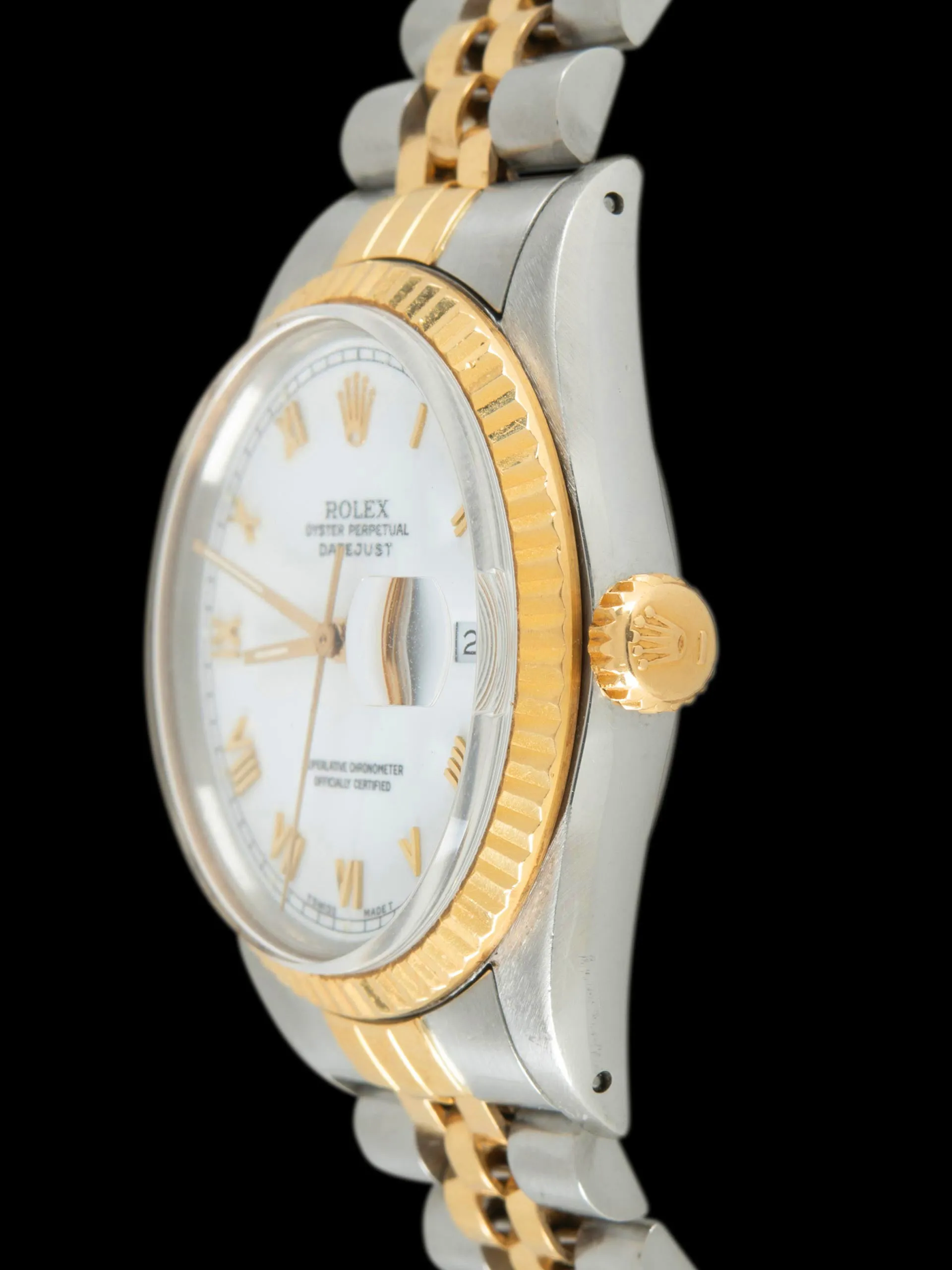 1987 Rolex Two-Tone Datejust (Ref. 16013) White Roman Dial