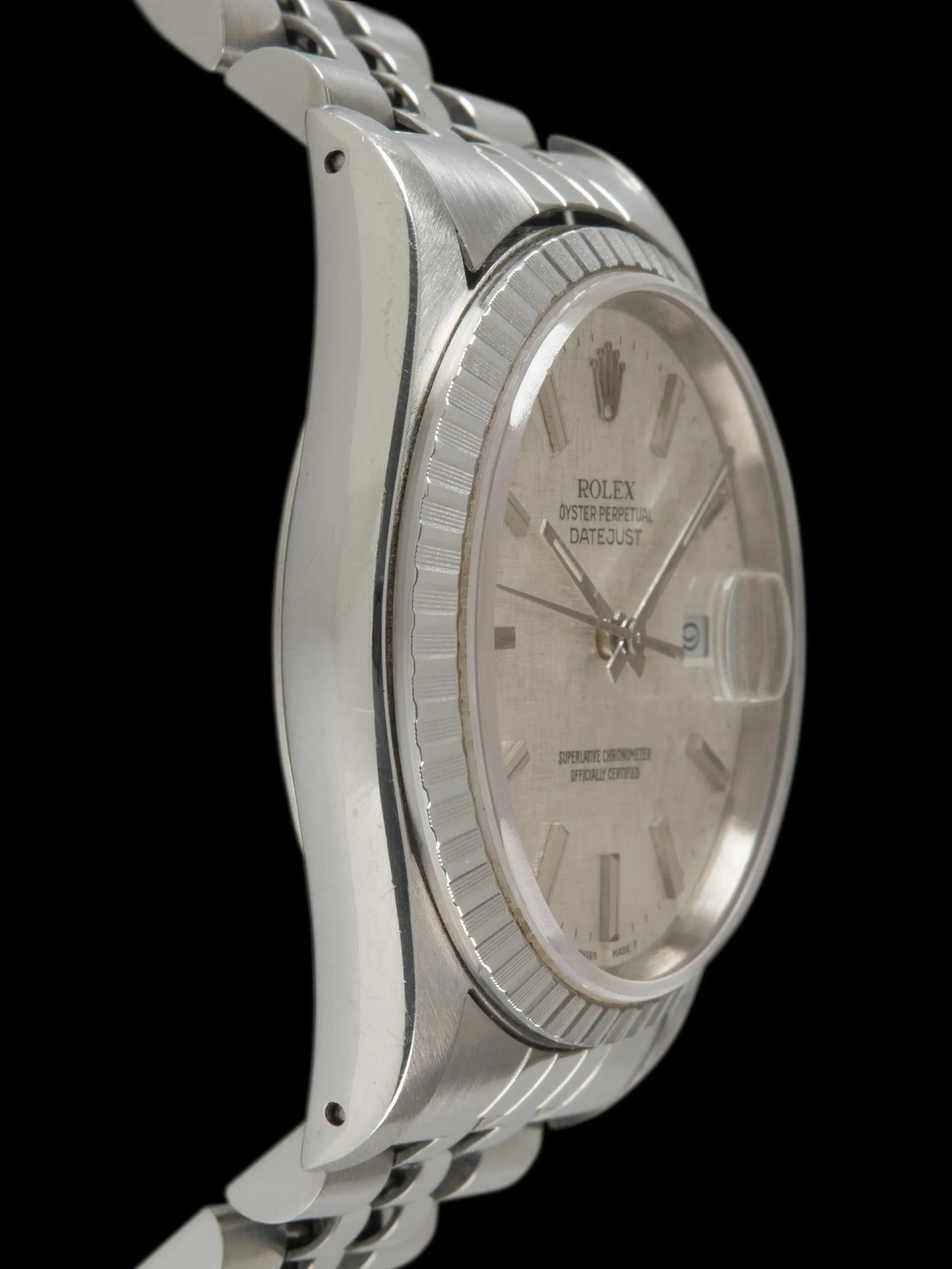 1988 Rolex Datejust (Ref. 16220) Silver Linen Dial