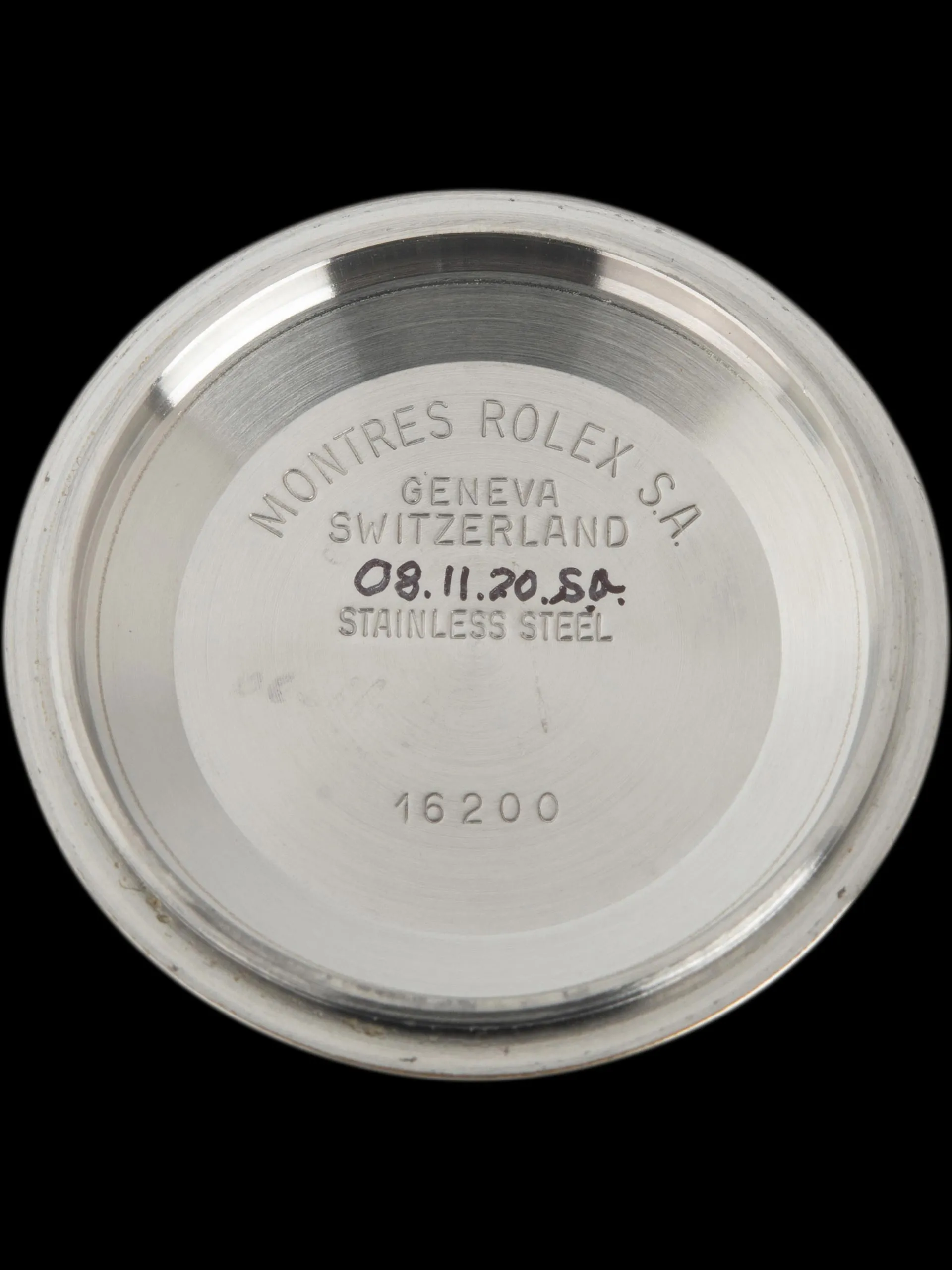 1988 Rolex Datejust (Ref. 16220) Silver Linen Dial