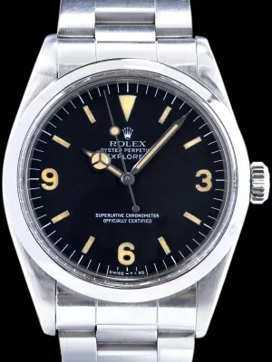 1988 Rolex Explorer I (Ref. 1016) "R Serial"