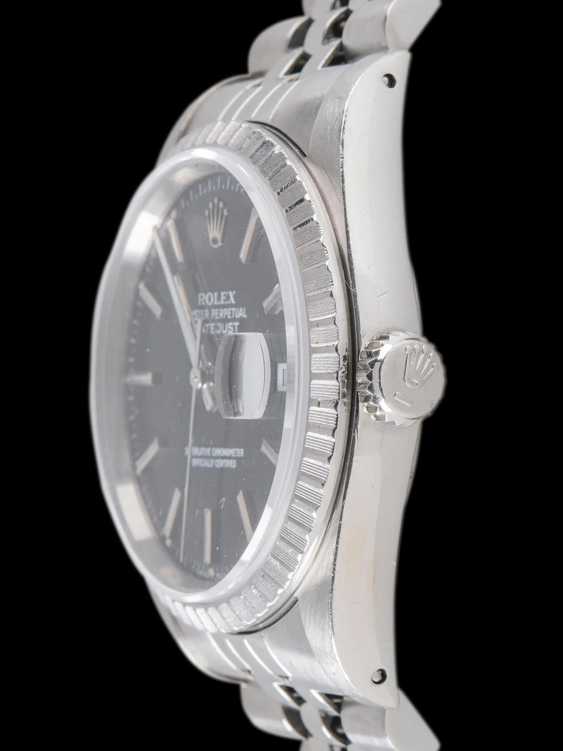 1989 Rolex Datejust (Ref. 16220) Black Dial