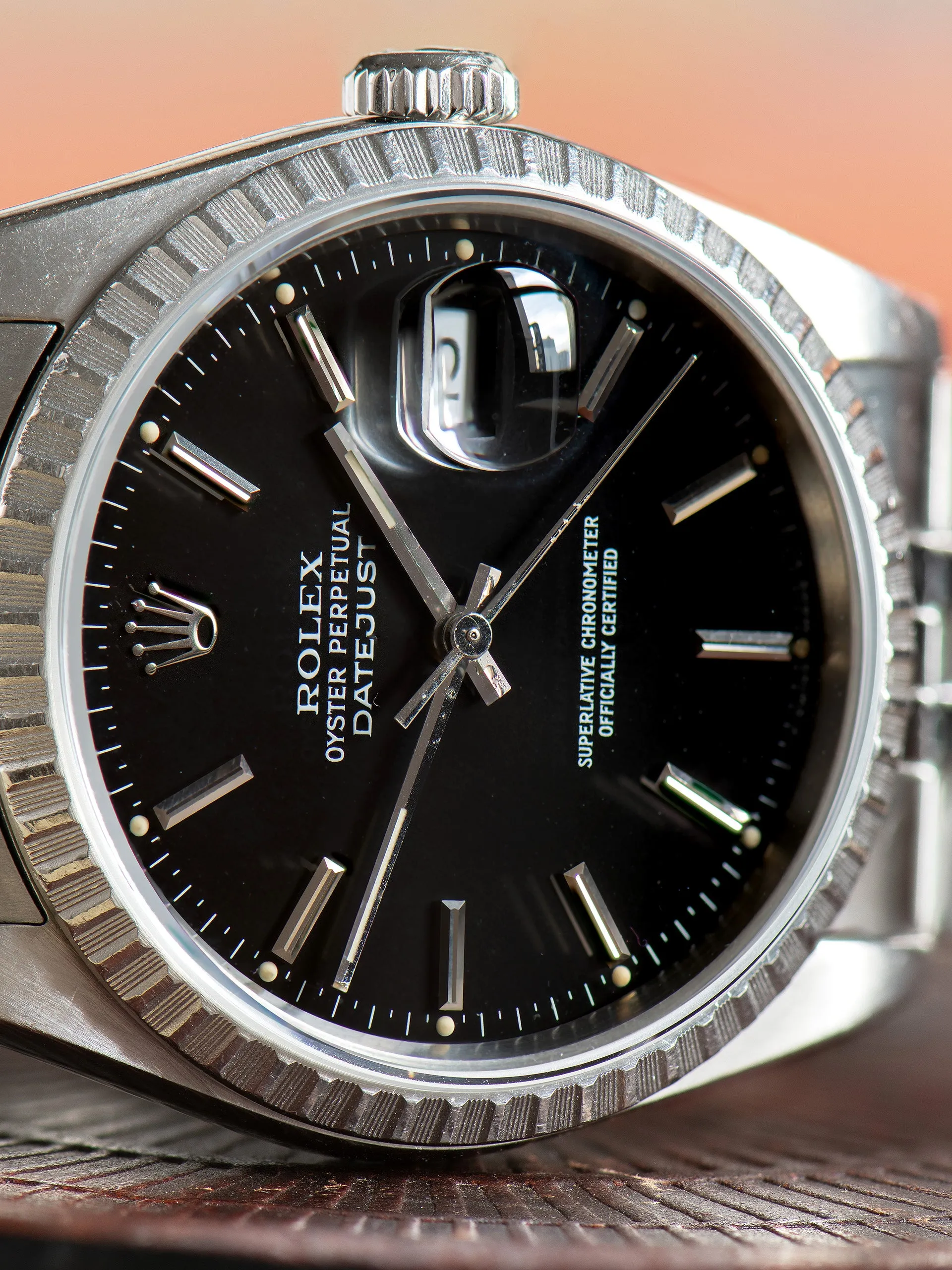 1989 Rolex Datejust (Ref. 16220) Black Dial