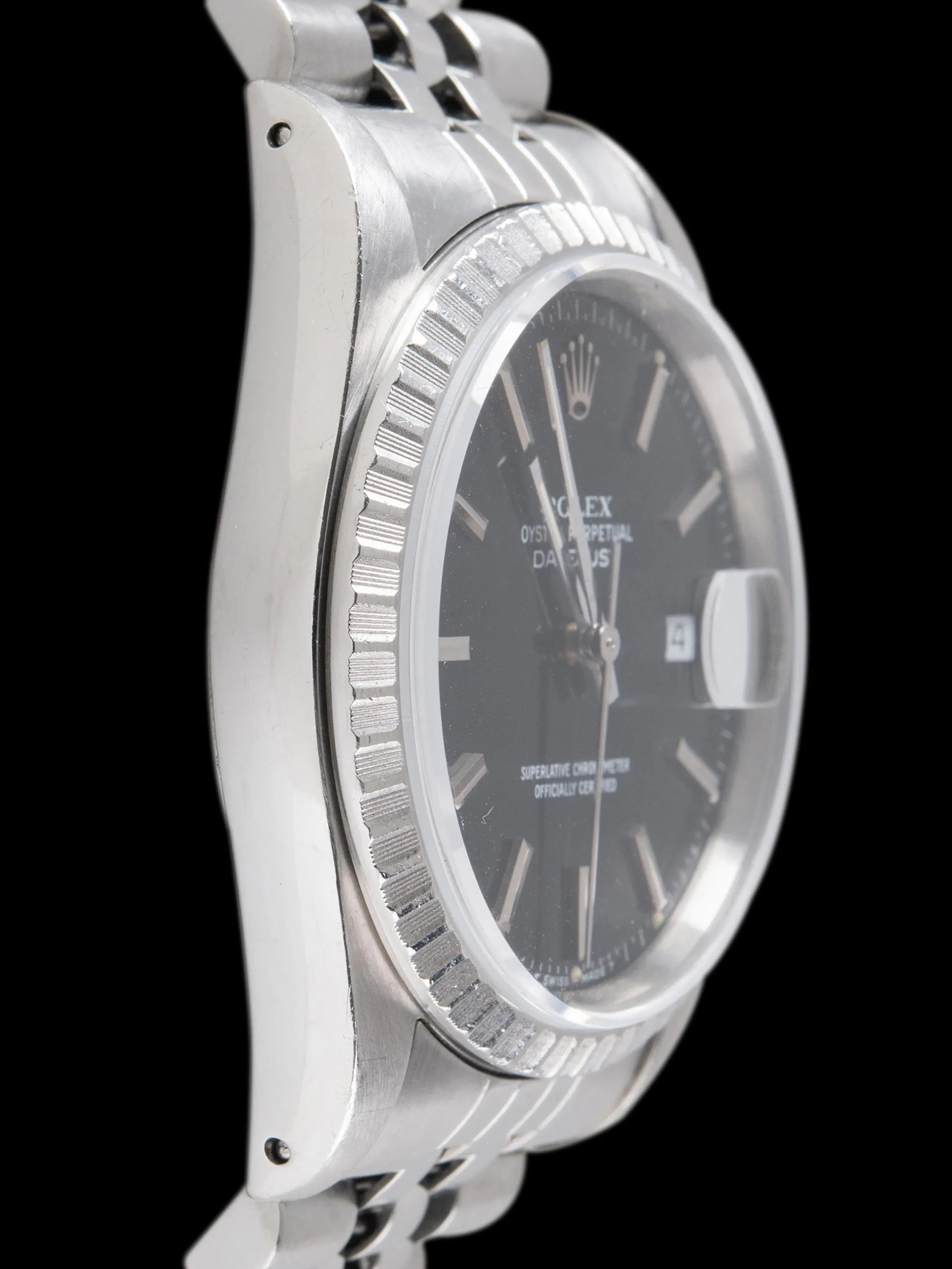 1989 Rolex Datejust (Ref. 16220) Black Dial