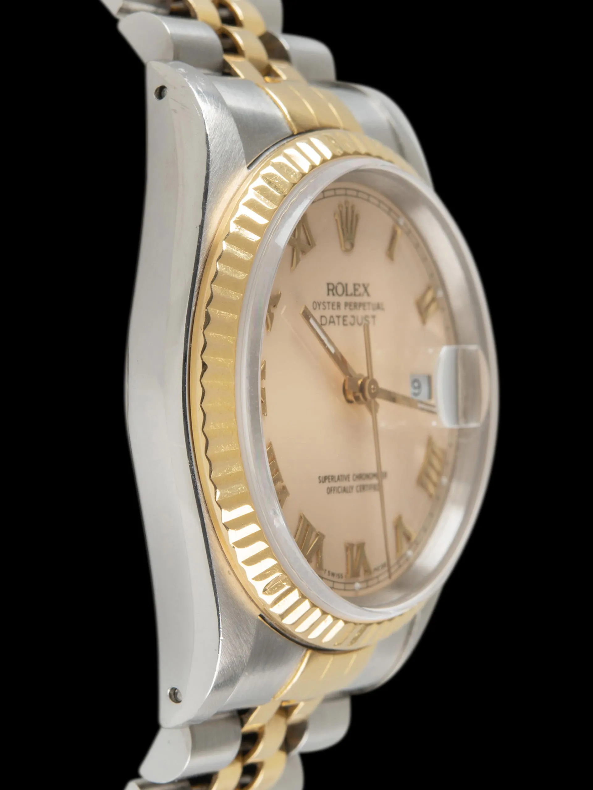 1989 Rolex Two-Tone Datejust (Ref. 16233) "Peaches & Cream" Roman Numeral Dial