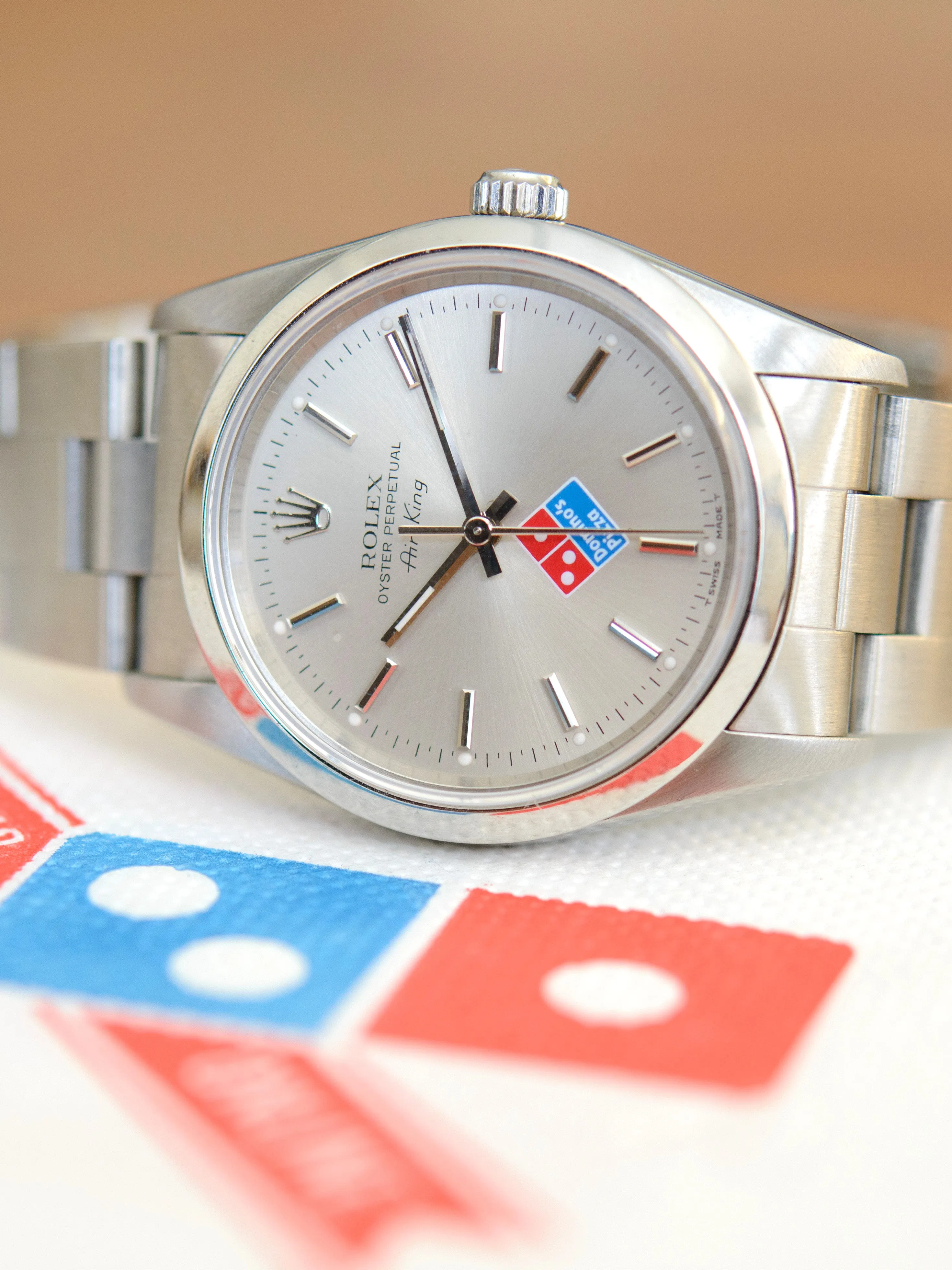 1996 Rolex Air-King (Ref. 14000) "Domino's Pizza"
