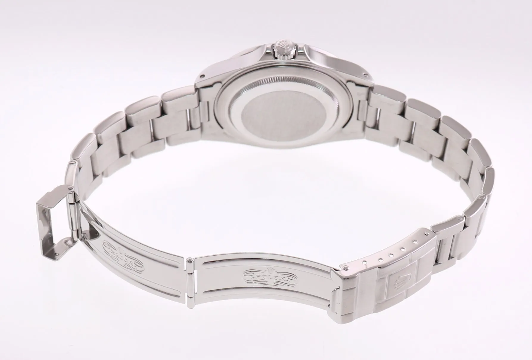 1999 MINT Rolex Explorer II White 16570 40mm Polar Swiss Only GMT Watch Box
