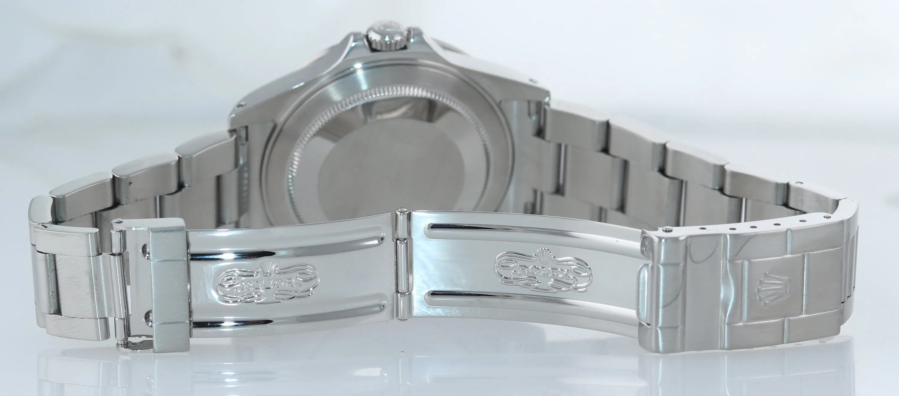 2001 MINT PAPERS Rolex Explorer II White 16570 40mm Polar GMT Watch Box
