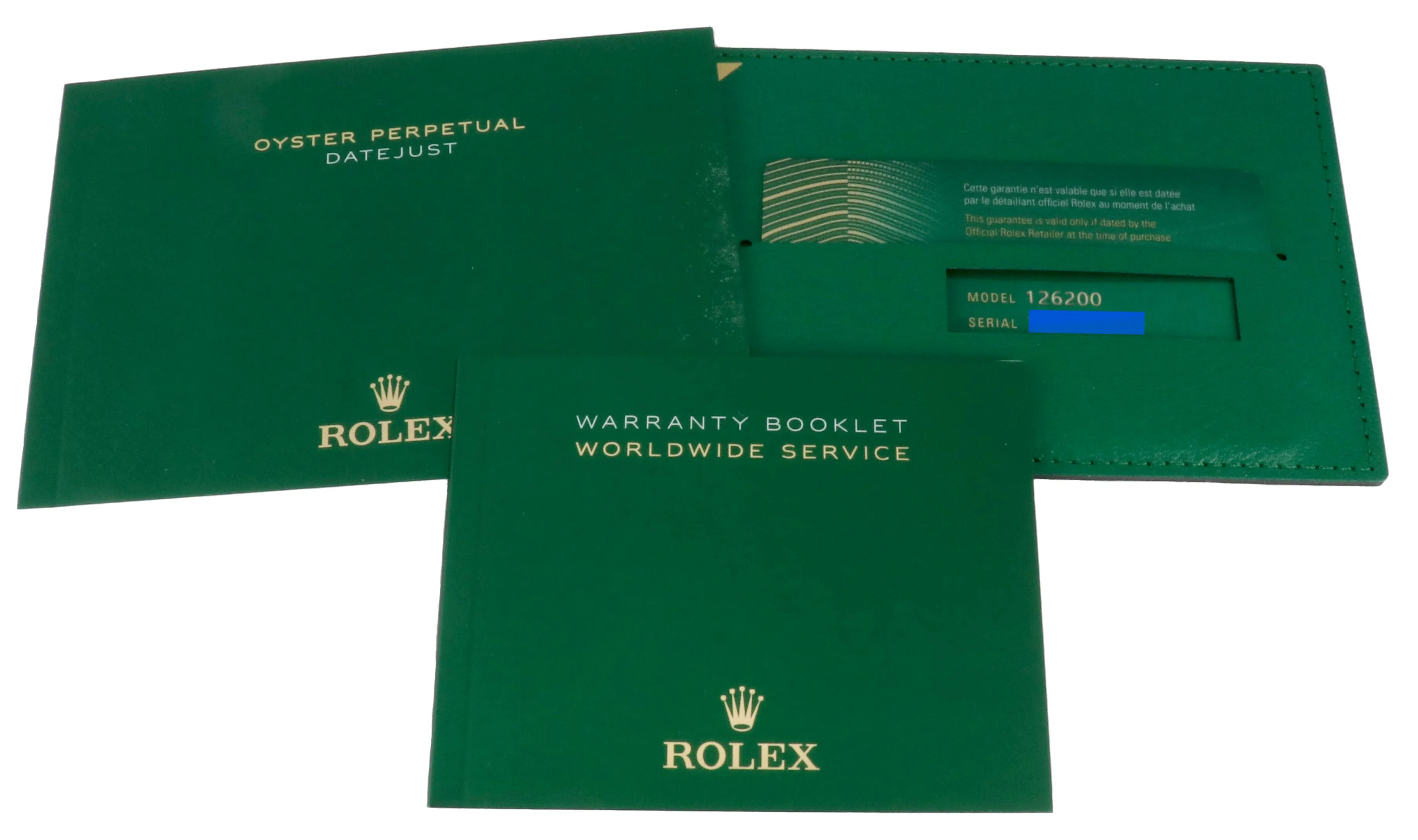 2020 Rolex DateJust 36 Silver 126200 Stainless Steel 36mm B P Watch