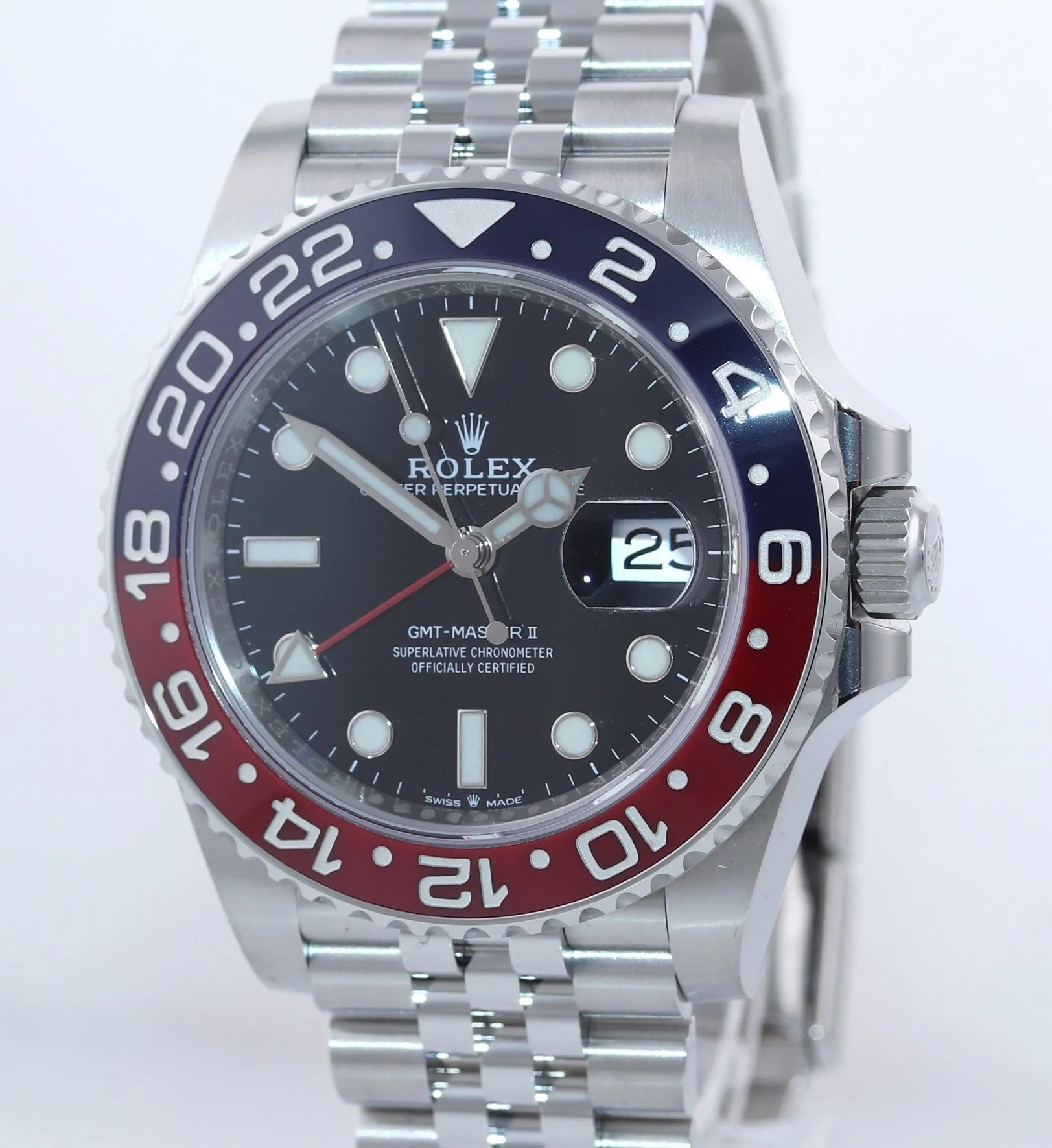 2021 BRAND NEW PAPERS Rolex GMT Master PEPSI Blue Ceramic 126710 Watch Box