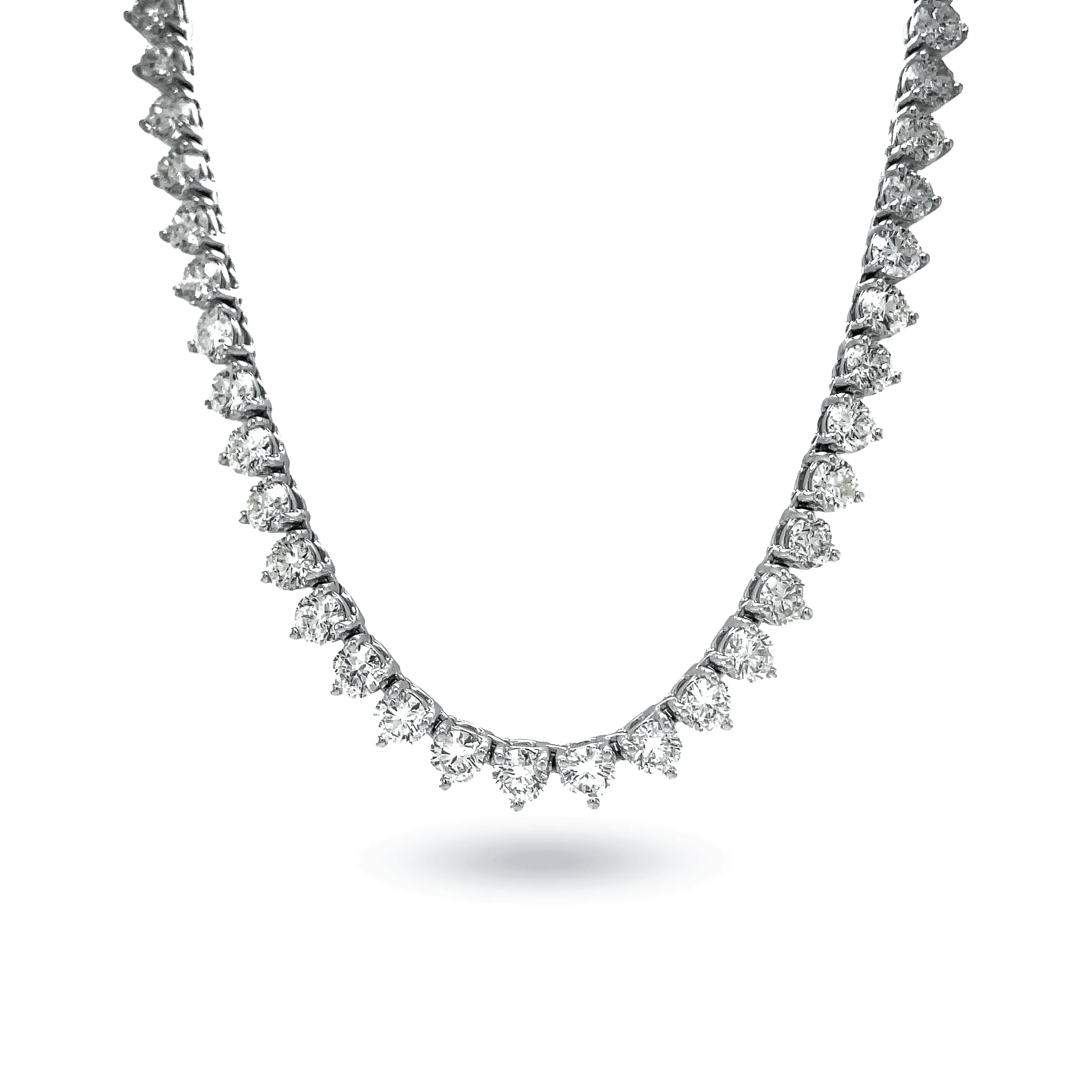 25.05ctw Diamond Tennis Necklace