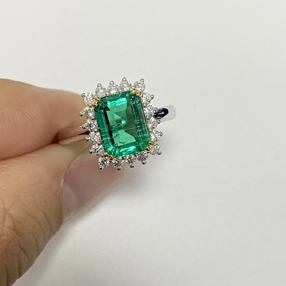 2ct Emerald Ring