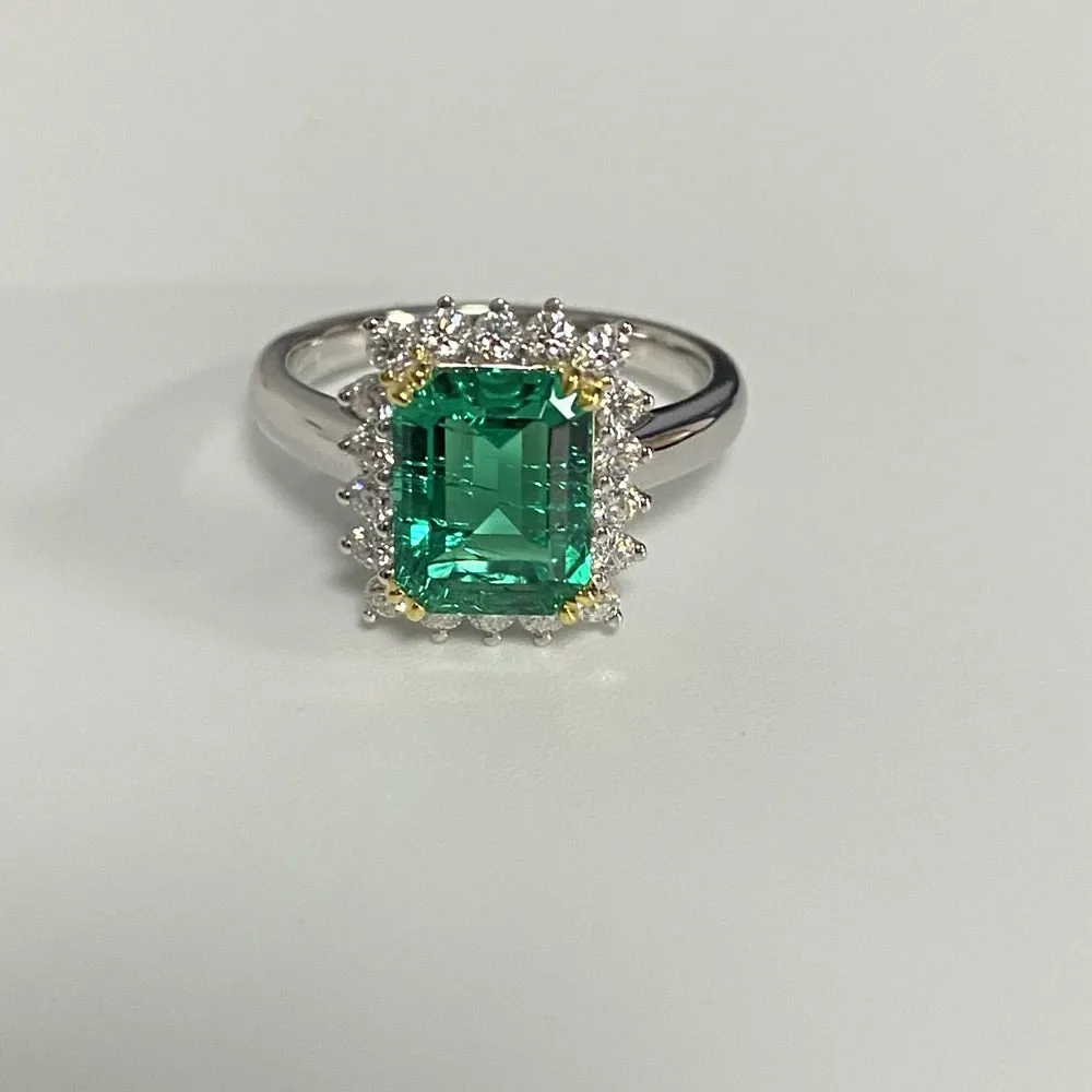2ct Emerald Ring