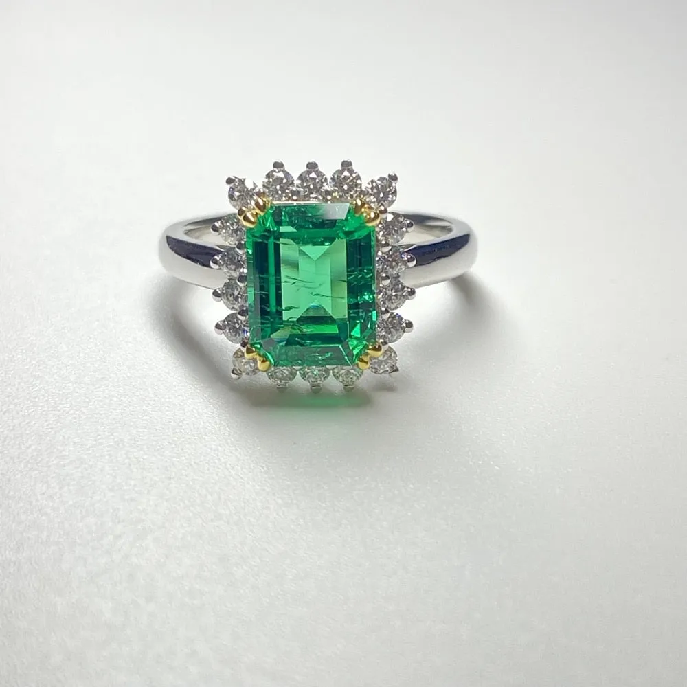 2ct Emerald Ring