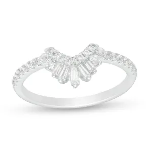 4-1/2 Cttw Quad Diamond Clover Line Bracelet in 10K White Gold - 7.5" (3.5 Ct, I-I3)