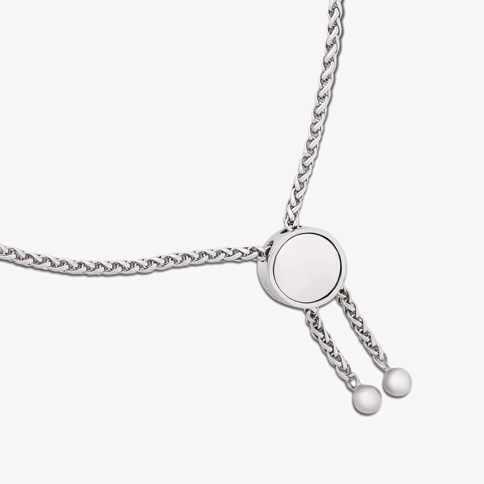 925 Sterling Silver Bracelet With Blue Zircon Stones- For Women