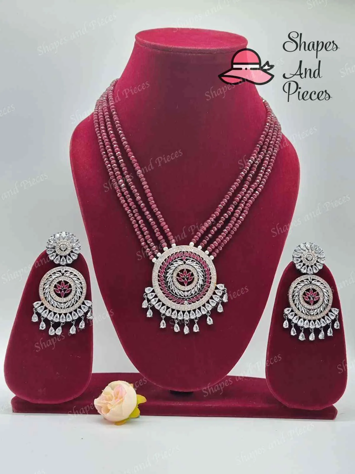 Agharna Necklace Set