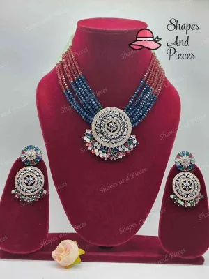 Agharna Necklace Set