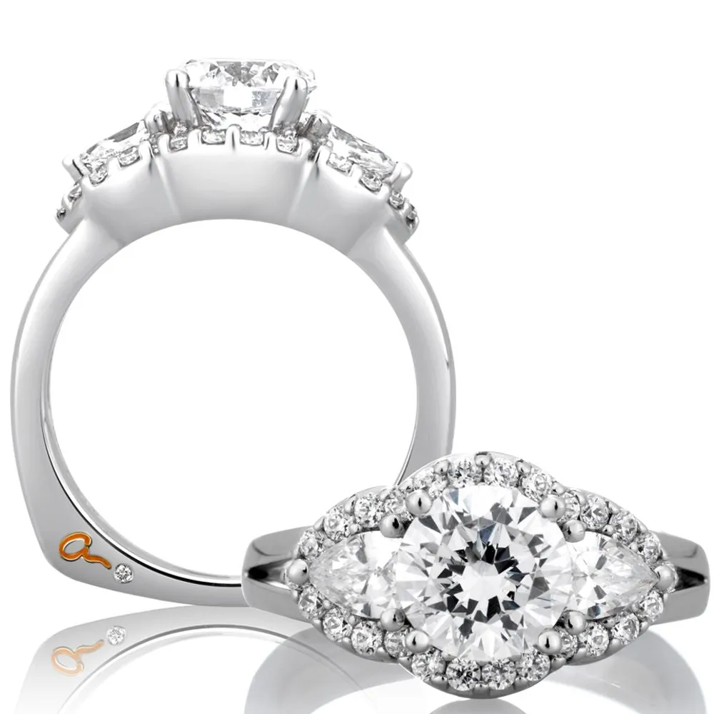 A.Jaffe Engagement Rings RMS009/135