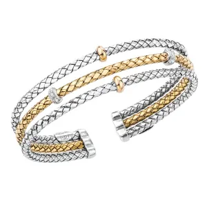 Alisa Sterling Silver & 18k Bracelet