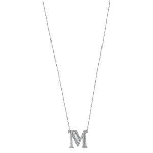 ALPHA "M" NECKLACE