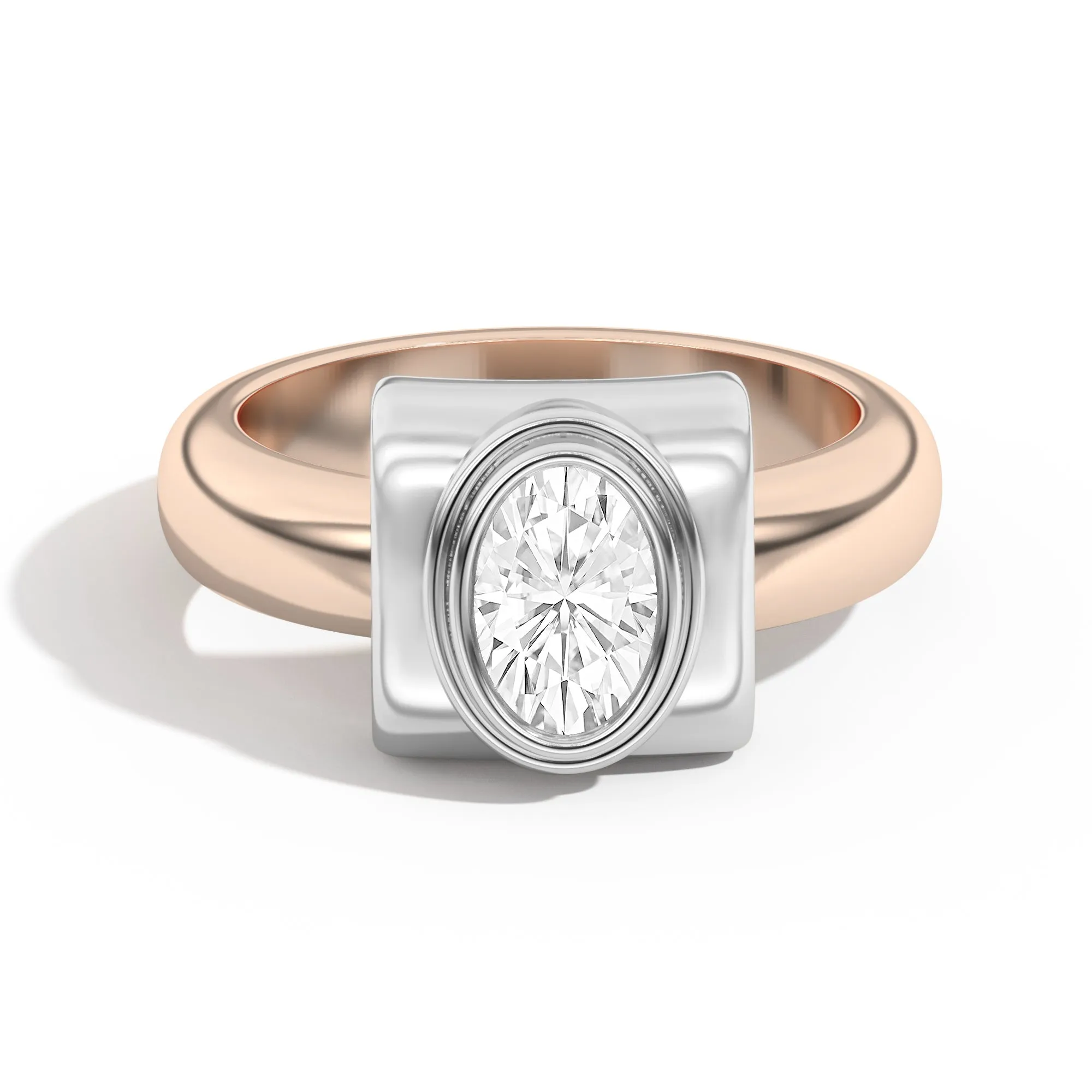 Ando Oval Bezel Wrap Ring