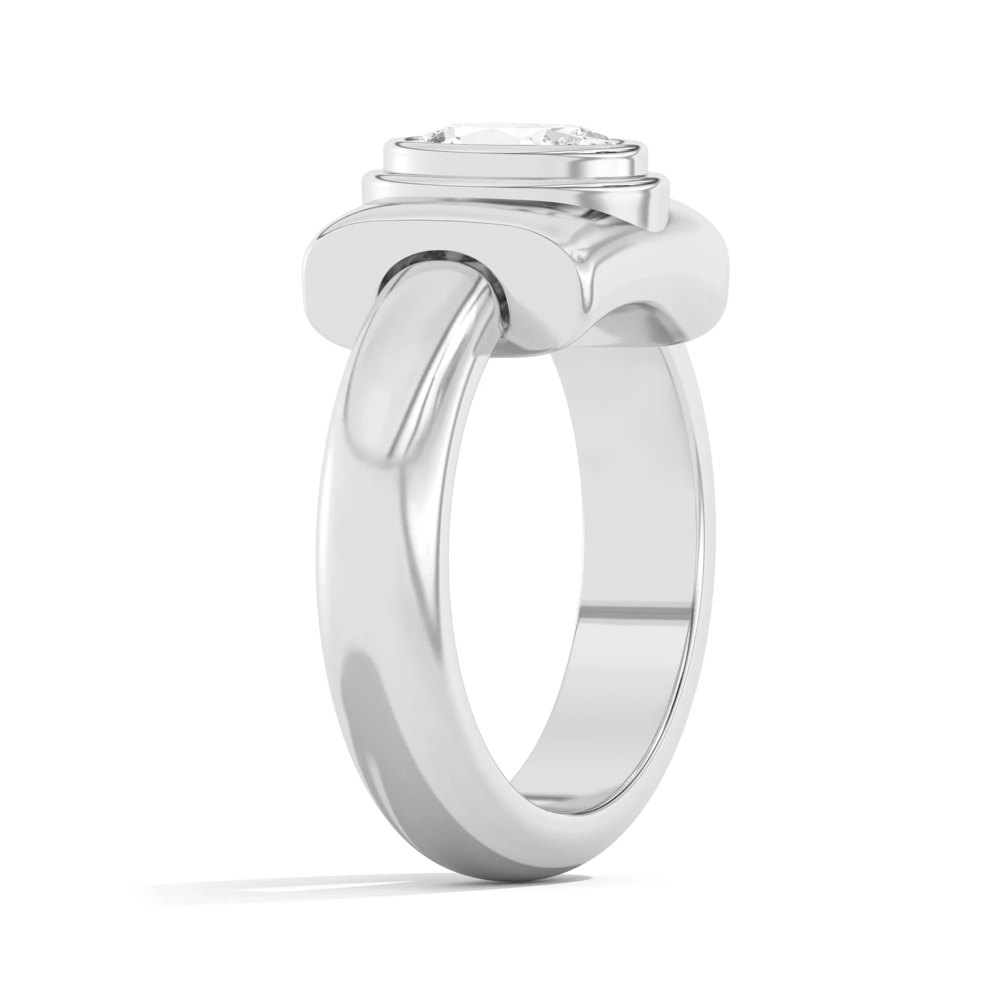 Ando Oval Bezel Wrap Ring