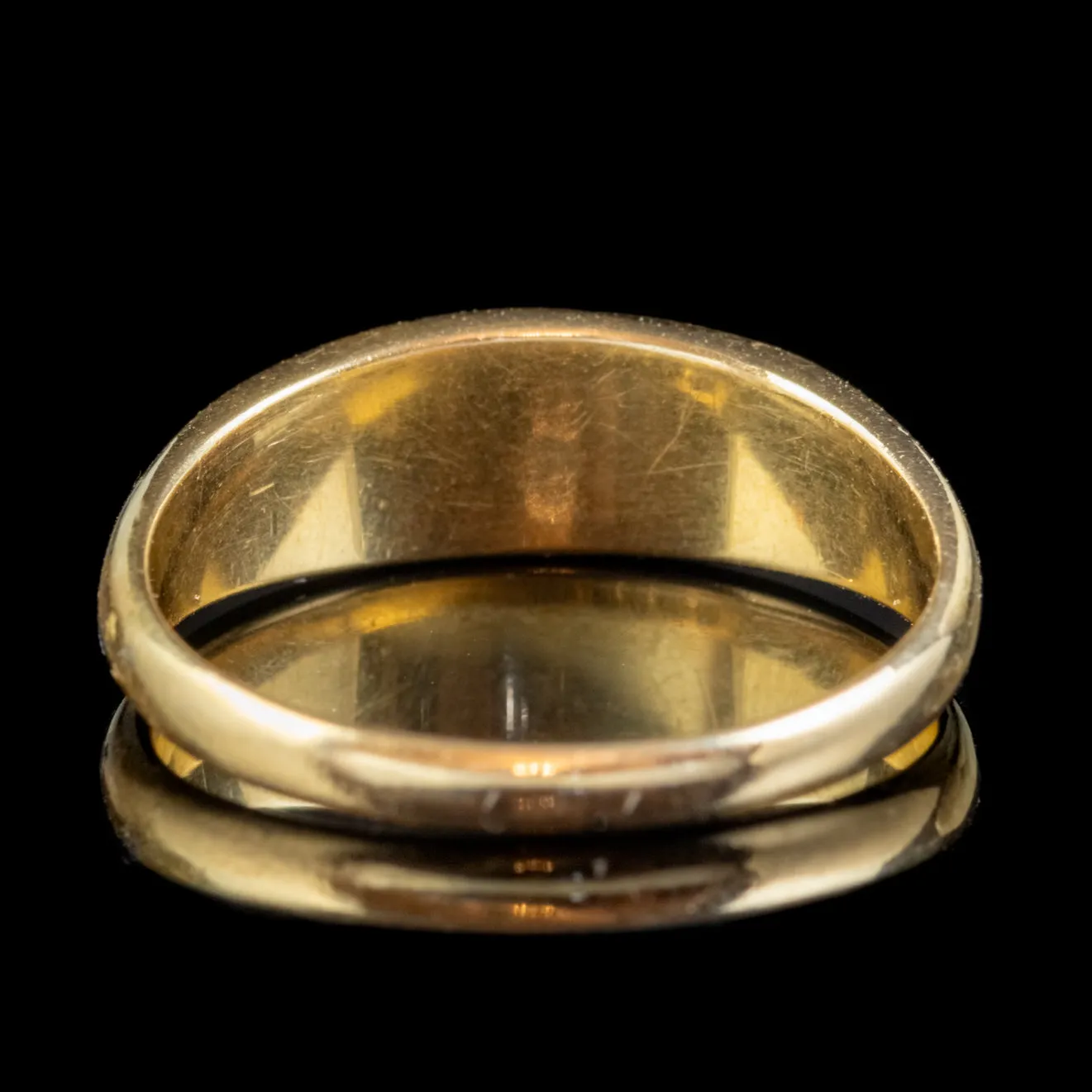 Antique Victorian Dearest Gemstone Acronym Ring Dated 1889