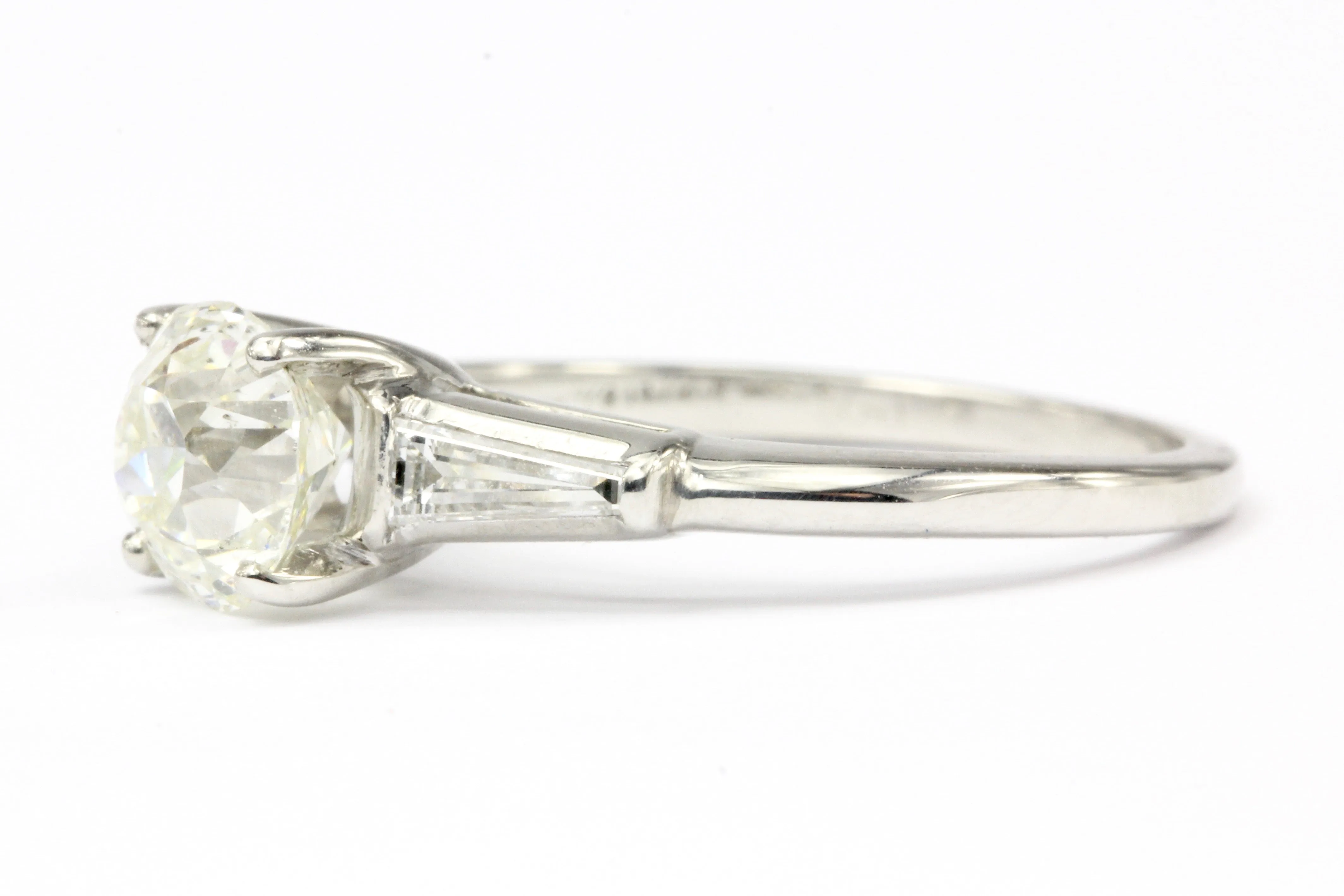 Art Deco 1.21 CT Old European Diamond Somers Ernst Alfran Co Engagement Ring
