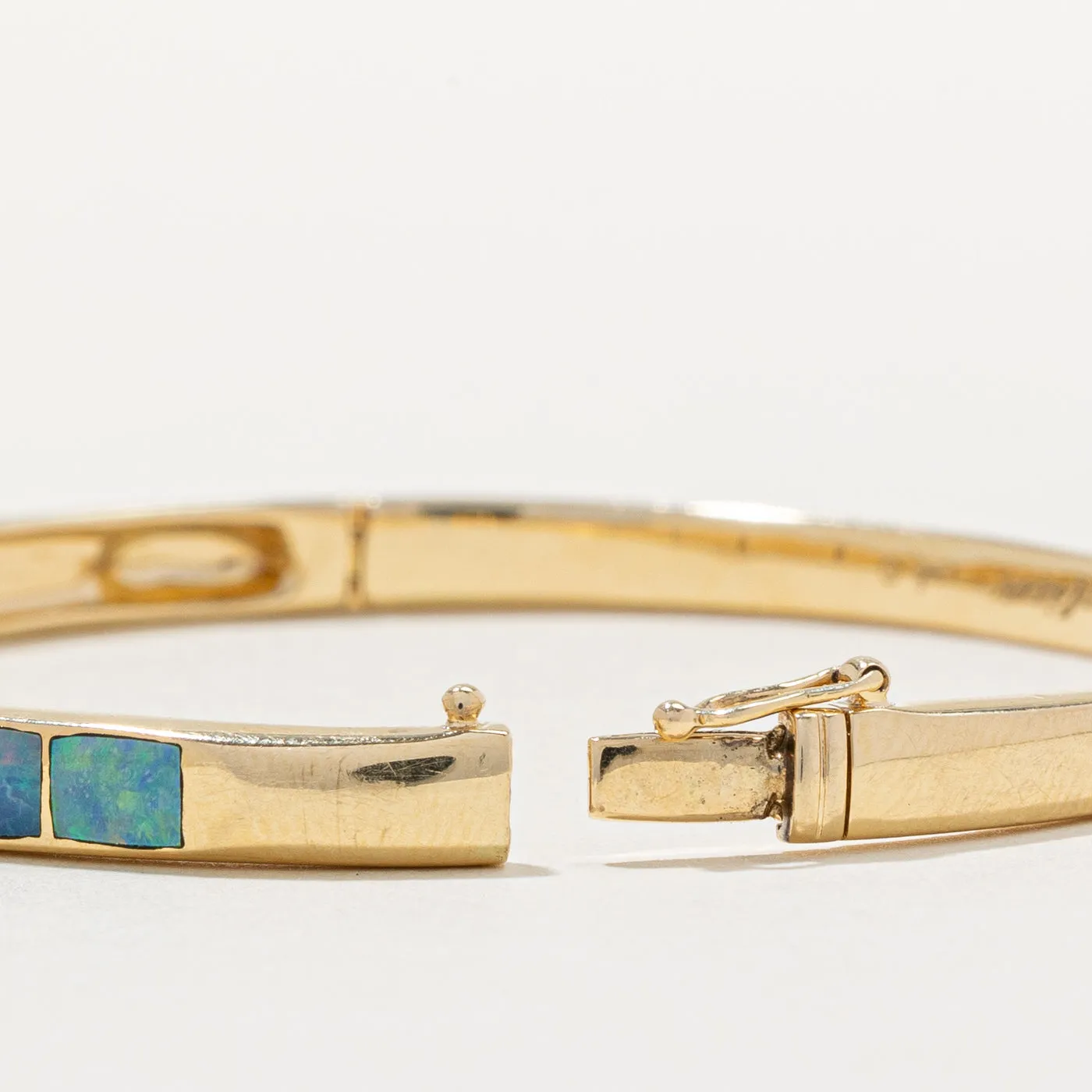 Asher Collection' Opal & Diamond Bracelet | 0.80ctw, 0.10ctw | 6.5" |