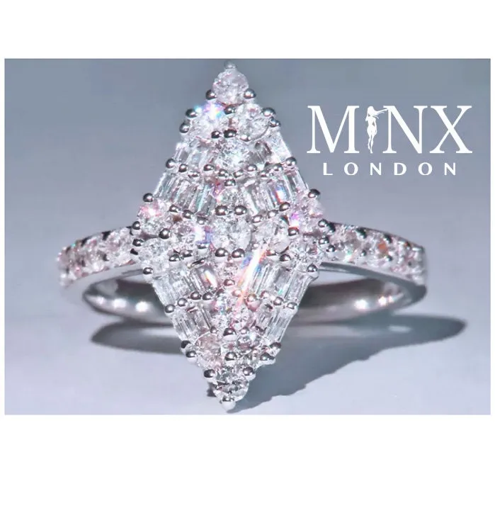 Baguette Ring | Diamond Ring | Diamond Shape Ring