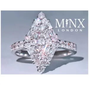 Baguette Ring | Diamond Ring | Diamond Shape Ring
