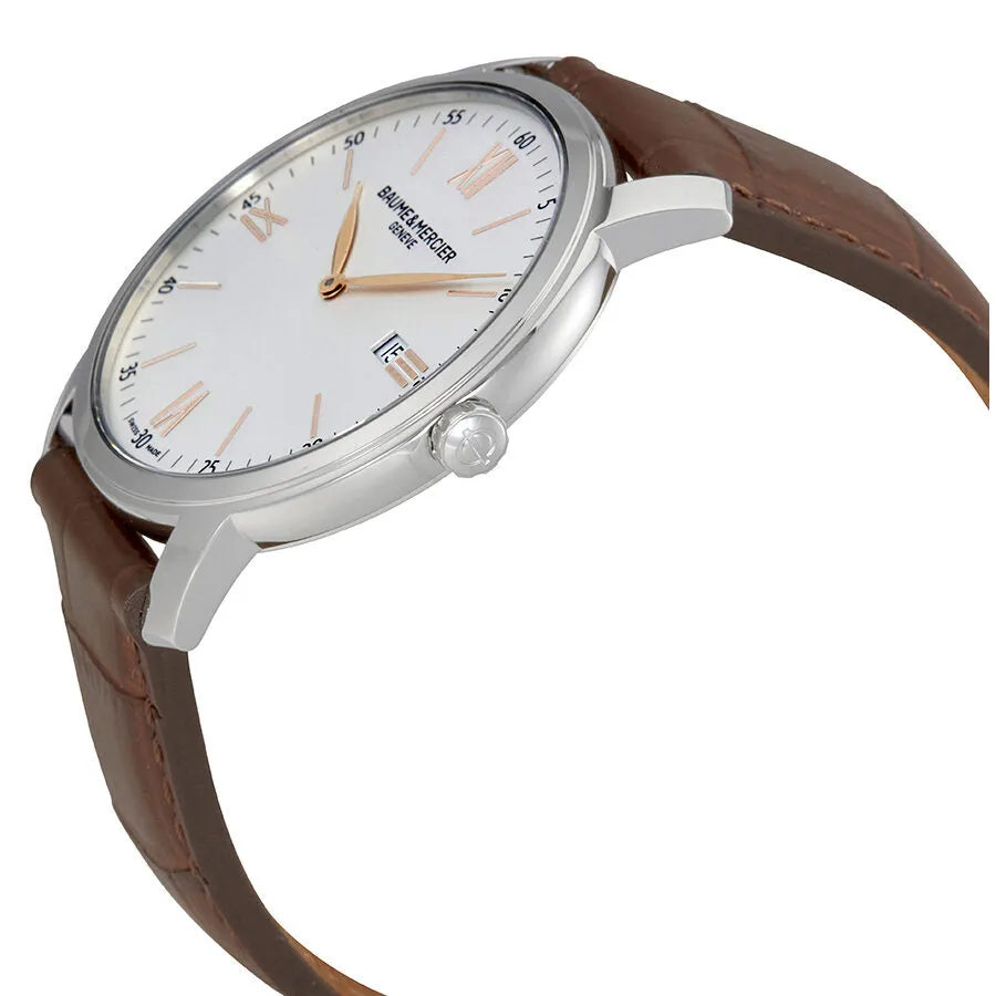 Baume et Mercier Classima Silver Dial Men's Watch MOA10380