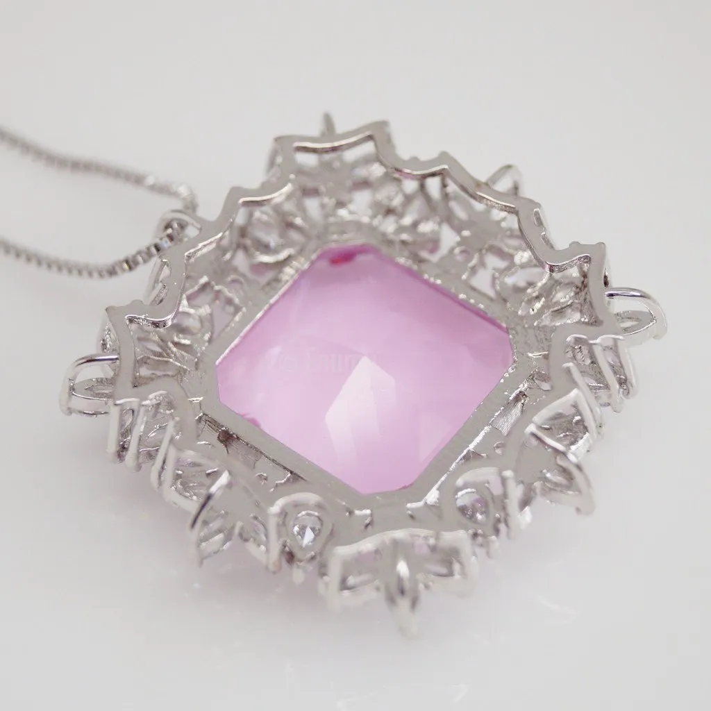 Big Tourmaline Pendant with Chain