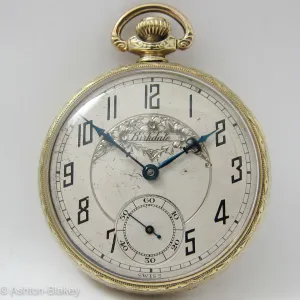 BIRKDALE man’s open faced size 12 Pocket Watch