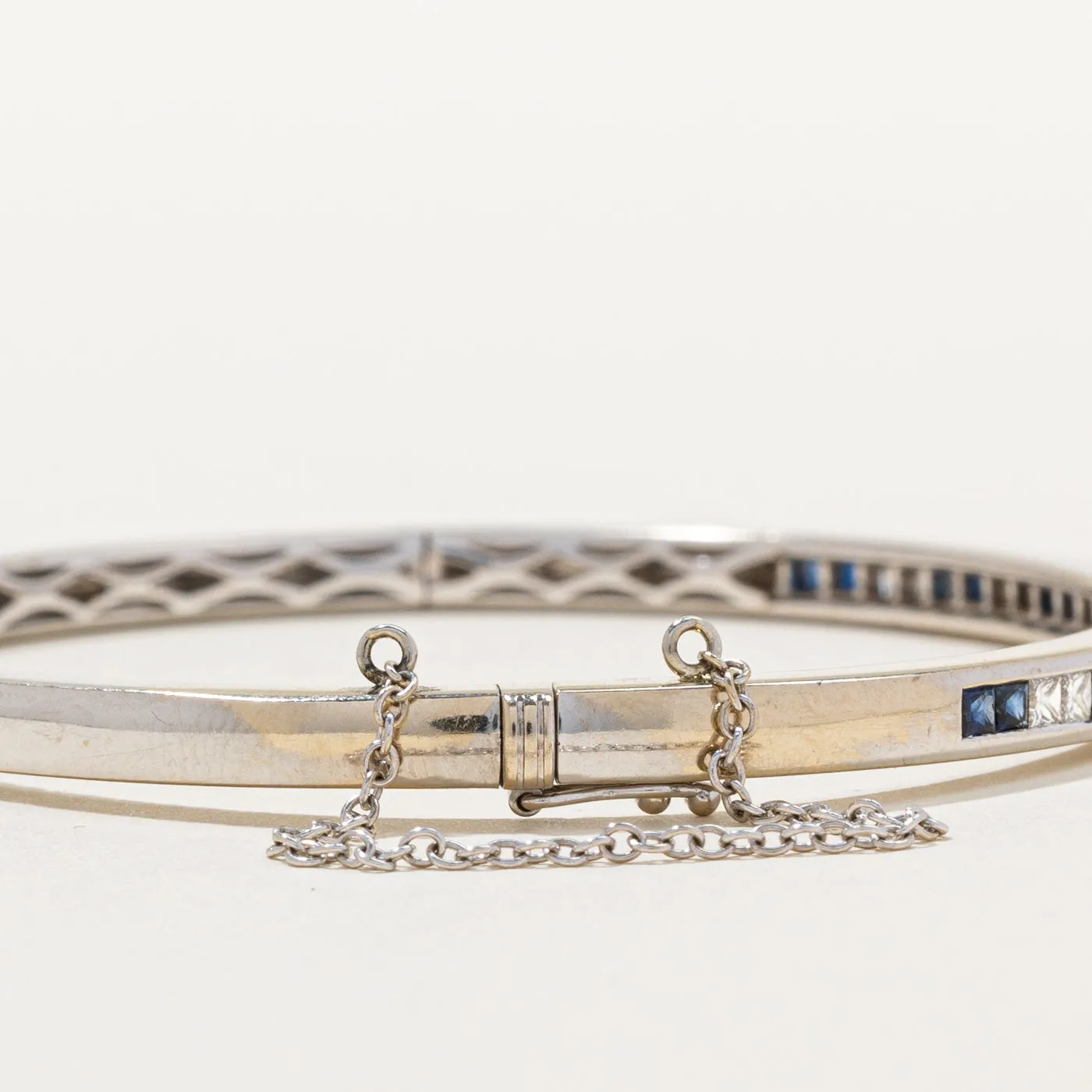 Birks' Sapphire & Diamond Bracelet | 0.75ctw, 0.66ctw | 7.5" |