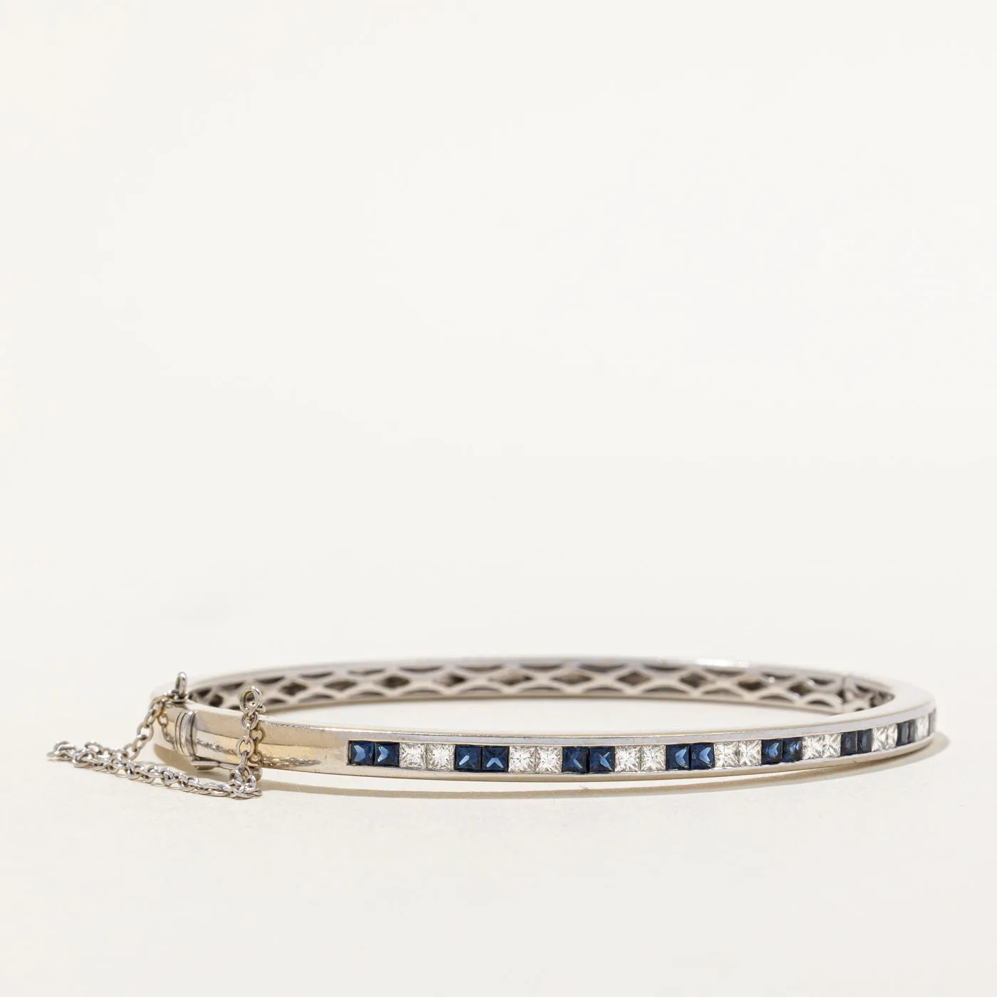 Birks' Sapphire & Diamond Bracelet | 0.75ctw, 0.66ctw | 7.5" |