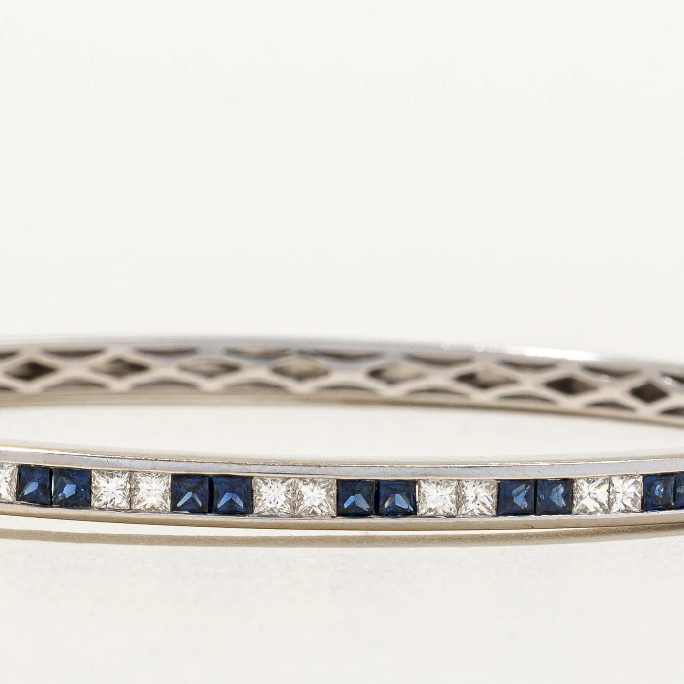 Birks' Sapphire & Diamond Bracelet | 0.75ctw, 0.66ctw | 7.5" |