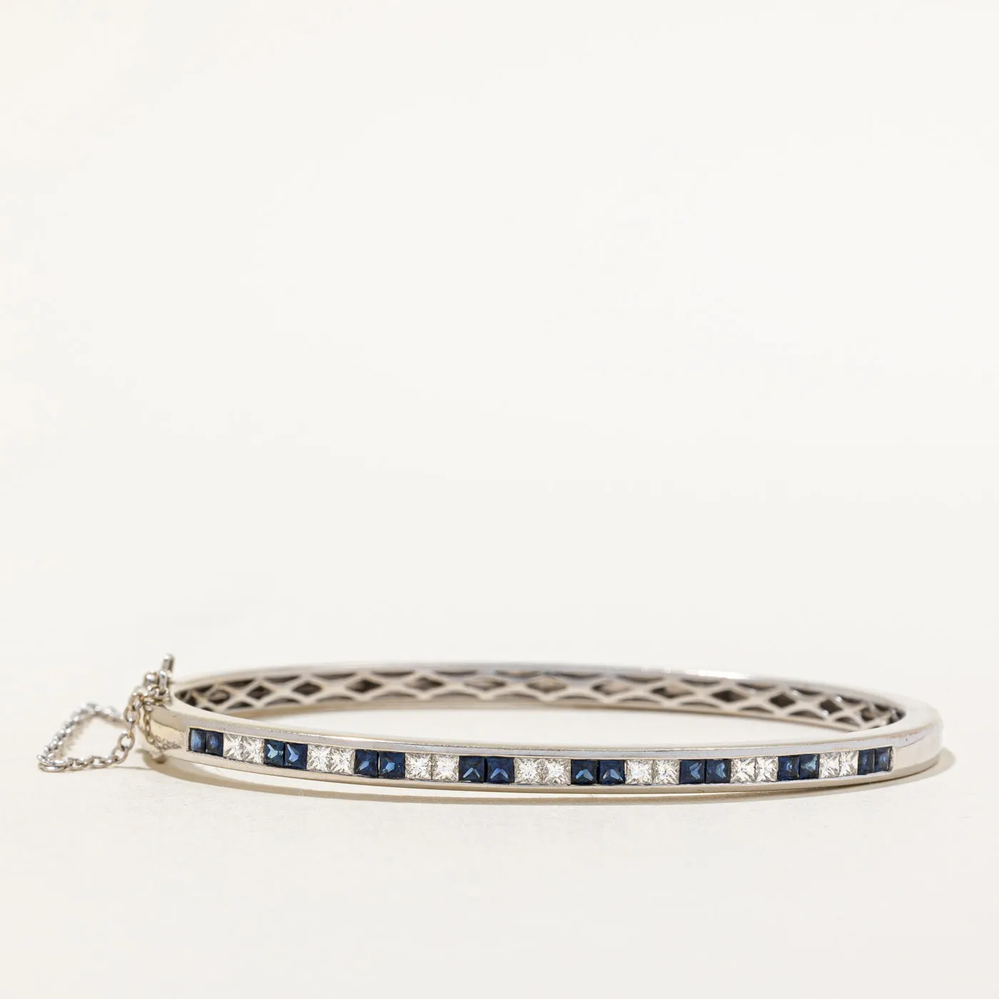 Birks' Sapphire & Diamond Bracelet | 0.75ctw, 0.66ctw | 7.5" |