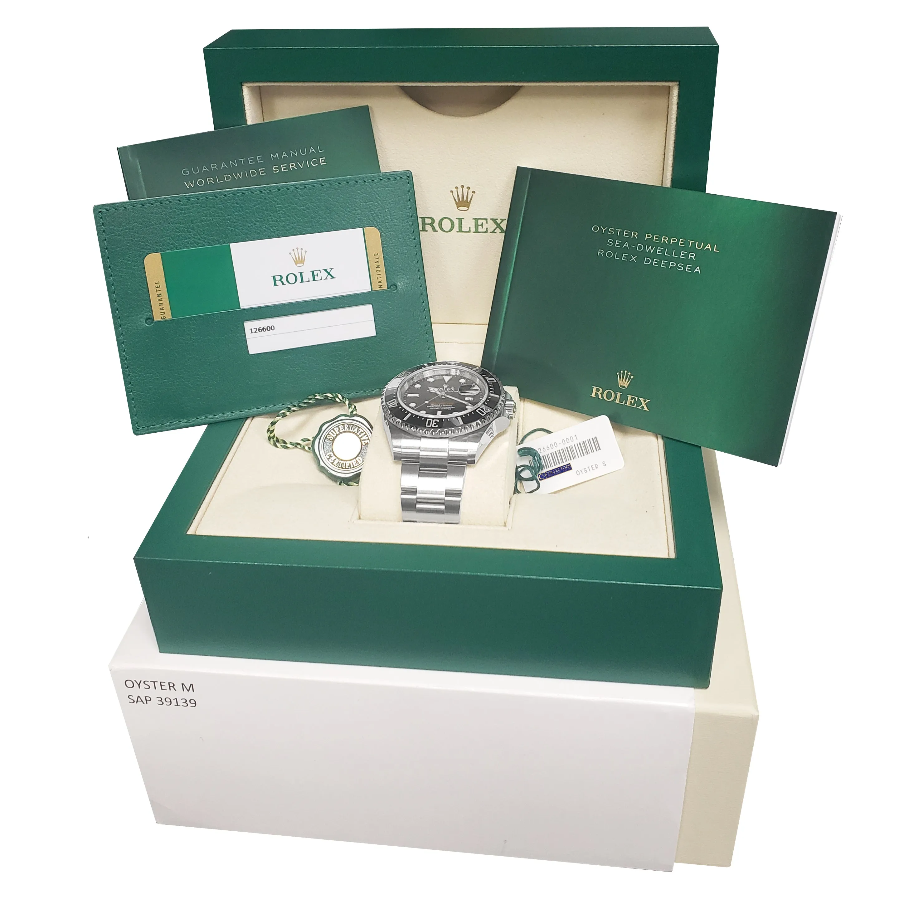 BRAND NEW 2020 Rolex Red Sea-Dweller 50th Anniversary 126600 Black 43mm Watch