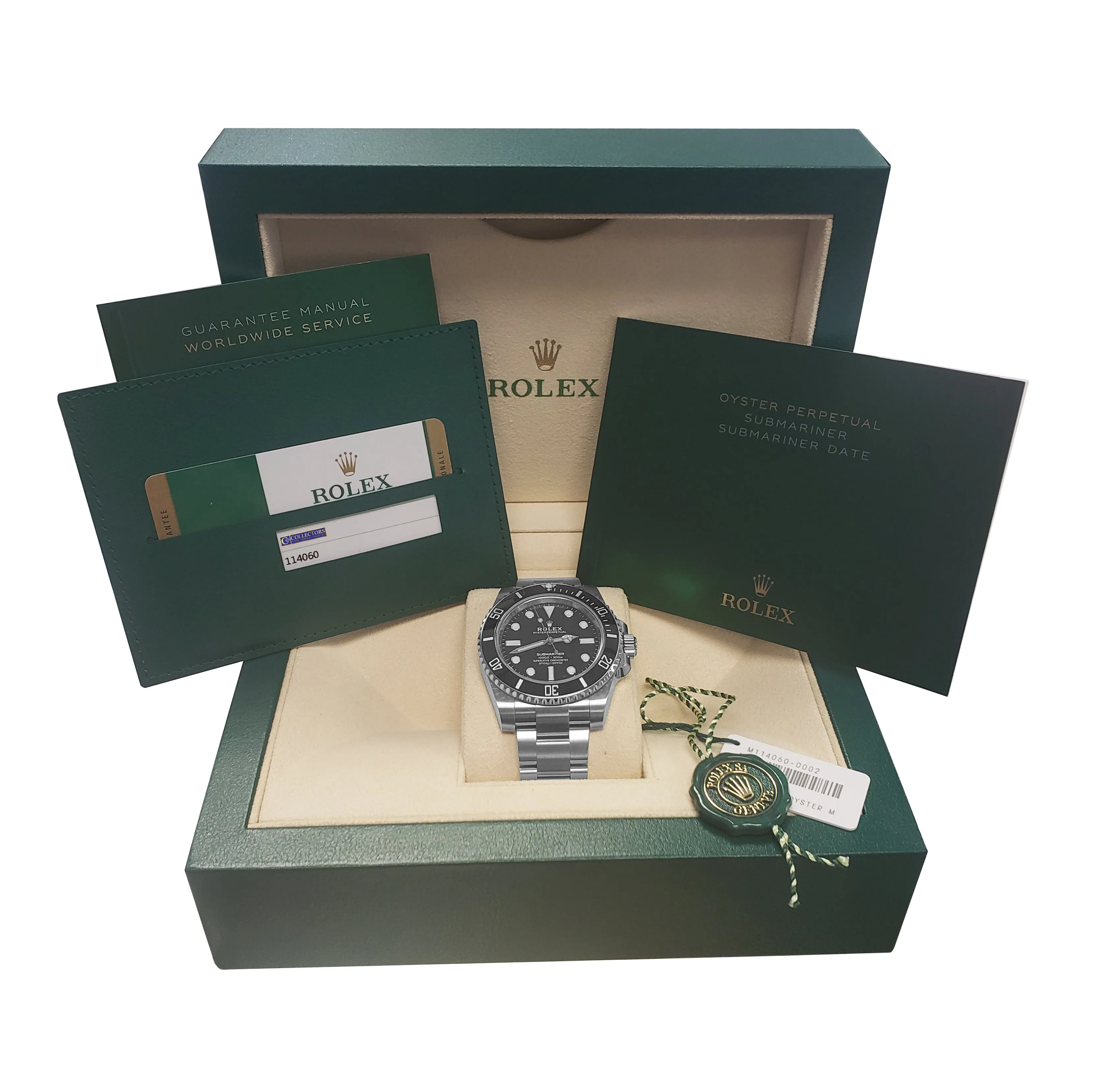 BRAND NEW JULY 2019 Rolex Submariner No-Date Stainless Steel 40mm Watch 114060