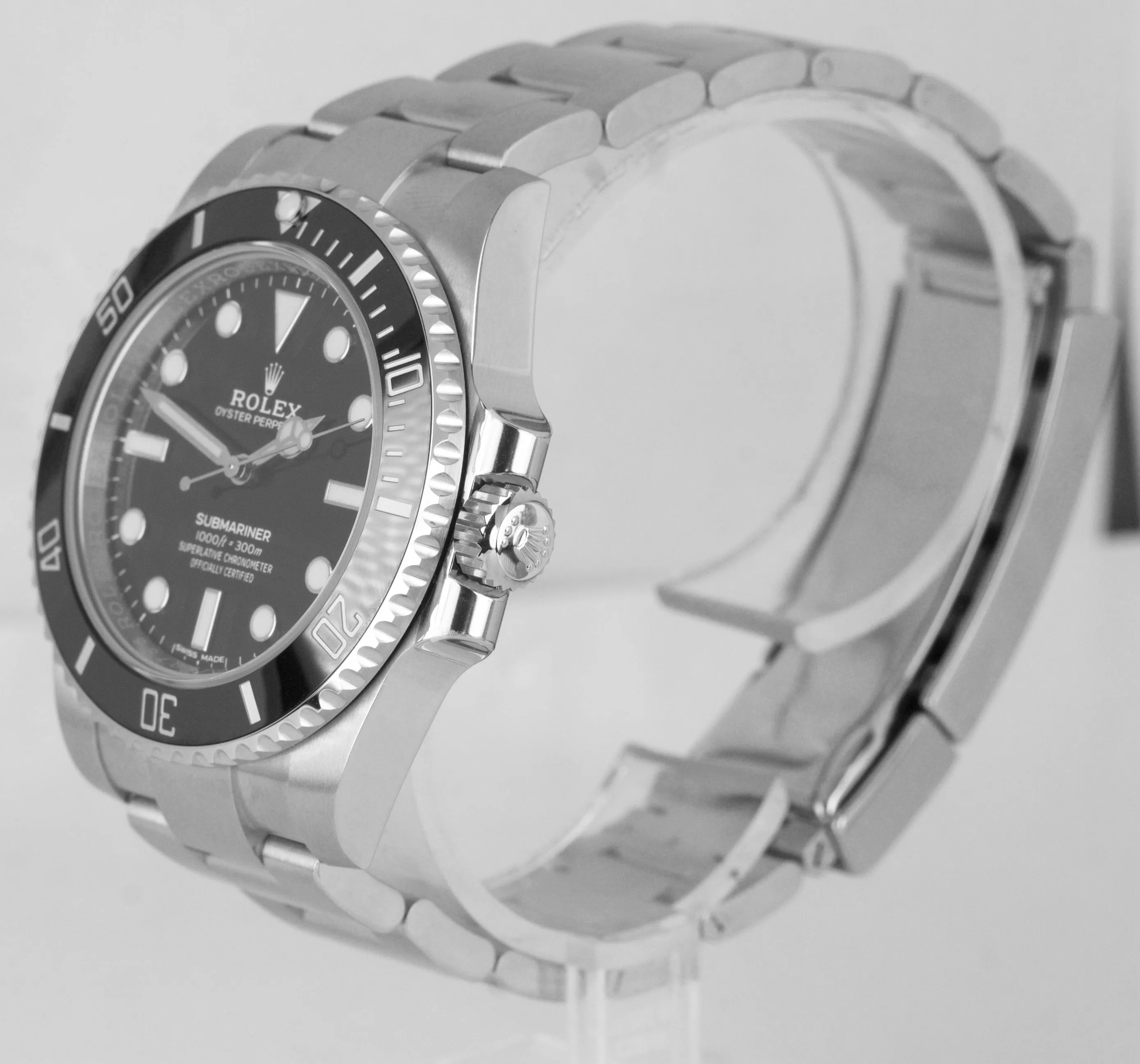 BRAND NEW JULY 2019 Rolex Submariner No-Date Stainless Steel 40mm Watch 114060