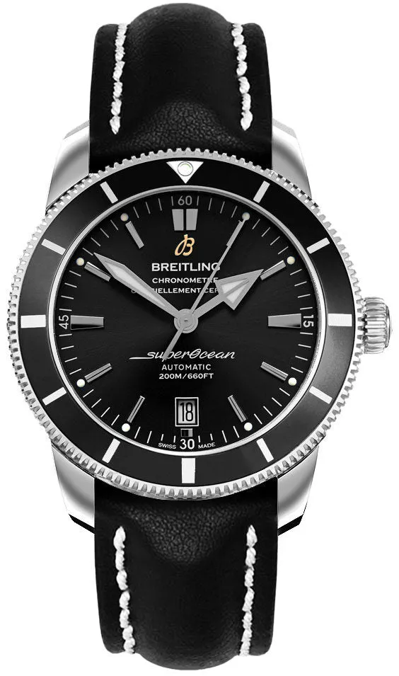 Breitling Superocean Heritage II Automatic Men's Leather Watch AB201012/BF73-435X