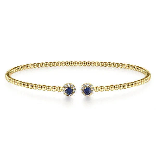 Bujukan Bracelet with Sapphire and Diamond