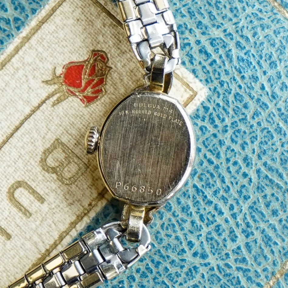 BULOVA 1964 Leading Lady "G" Watch 21 Jewels Wristwatch - ALL Original - Box & Papers!