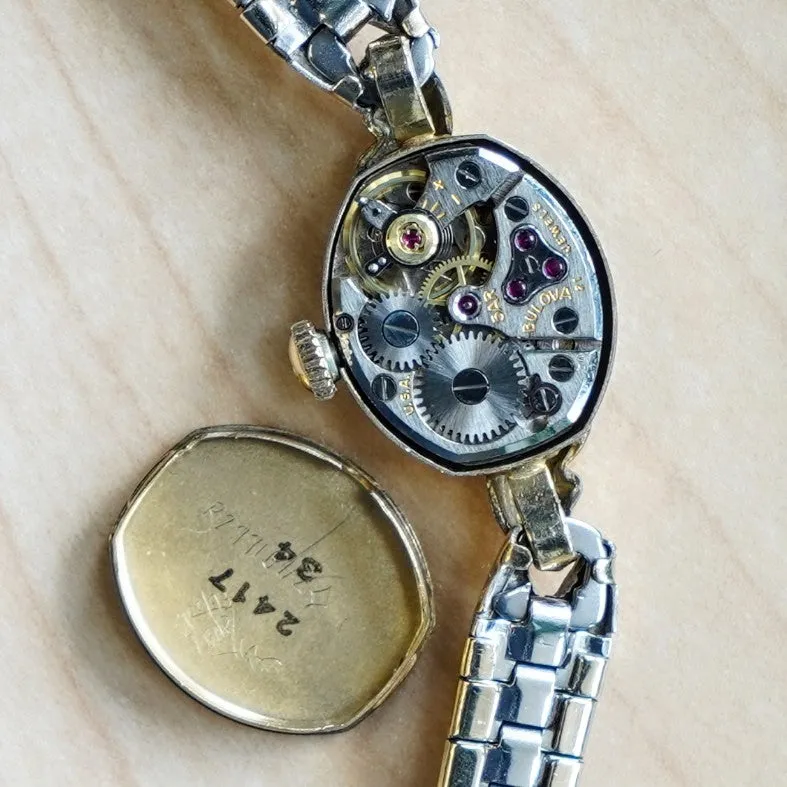 BULOVA 1964 Leading Lady "G" Watch 21 Jewels Wristwatch - ALL Original - Box & Papers!