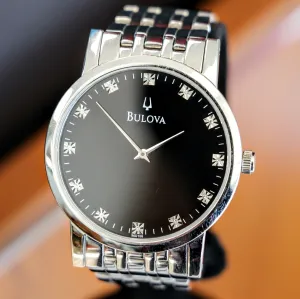 BULOVA Diamond Collection Dress Watch Ref. C835133 Quartz Wristwatch