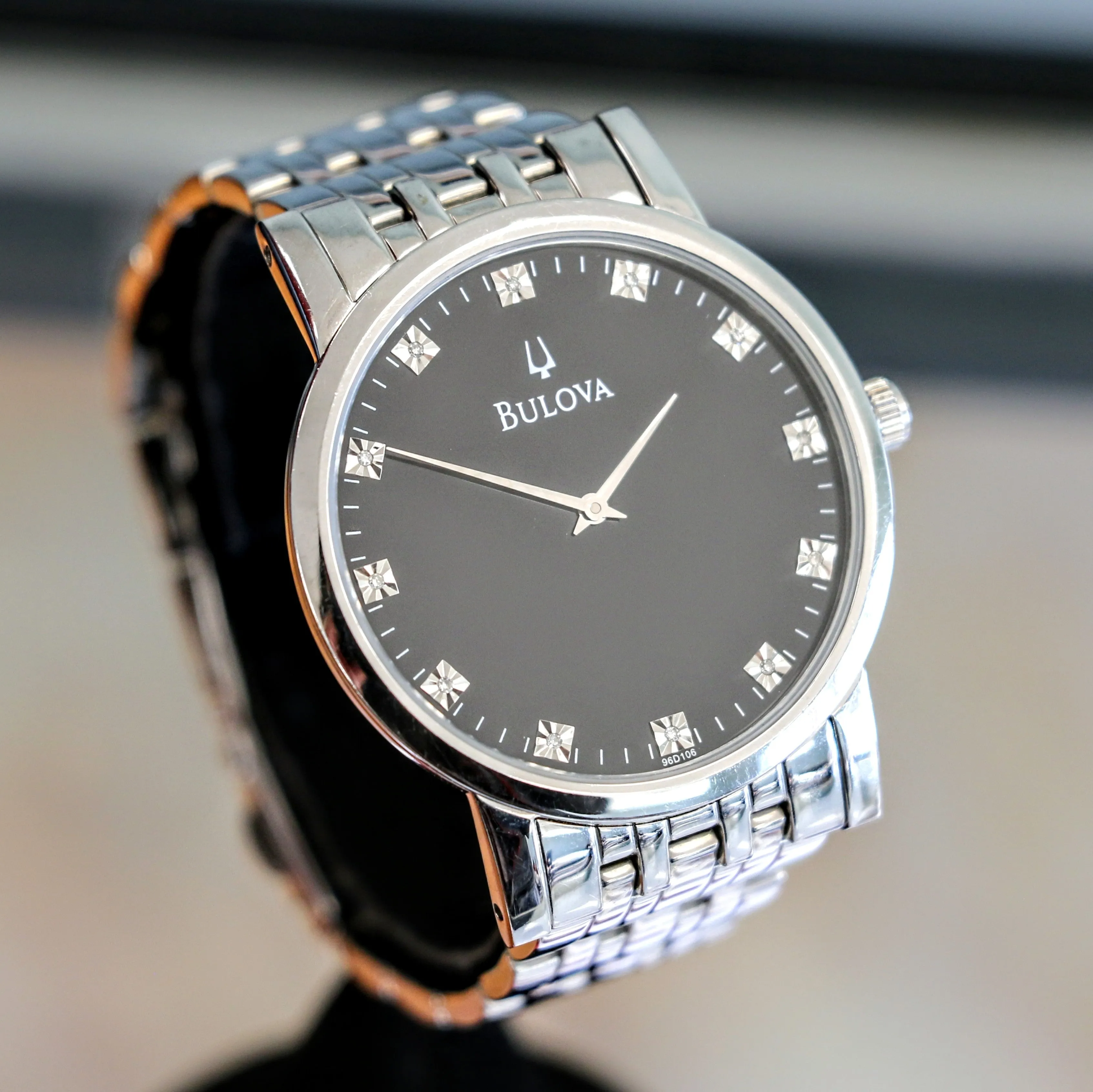 BULOVA Diamond Collection Dress Watch Ref. C835133 Quartz Wristwatch
