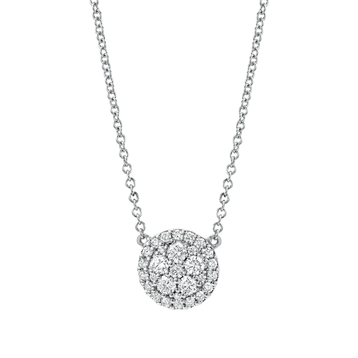CALIFORNIA WILDFLOWERS DIAMOND FLORET NECKLACE
