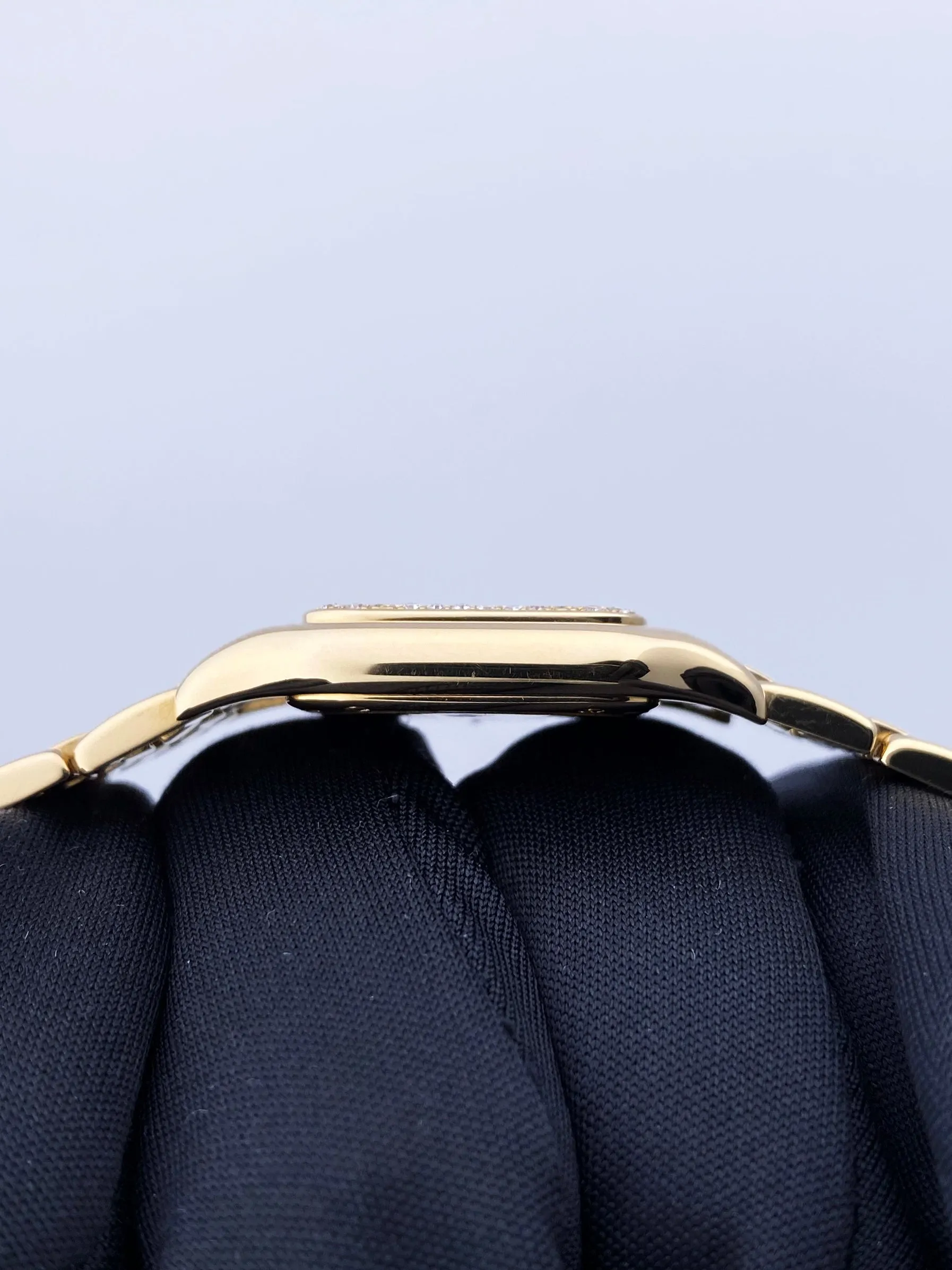 Cartier Panthere 8057915 18K Yellow Gold & Diamonds Set Ladies Watch